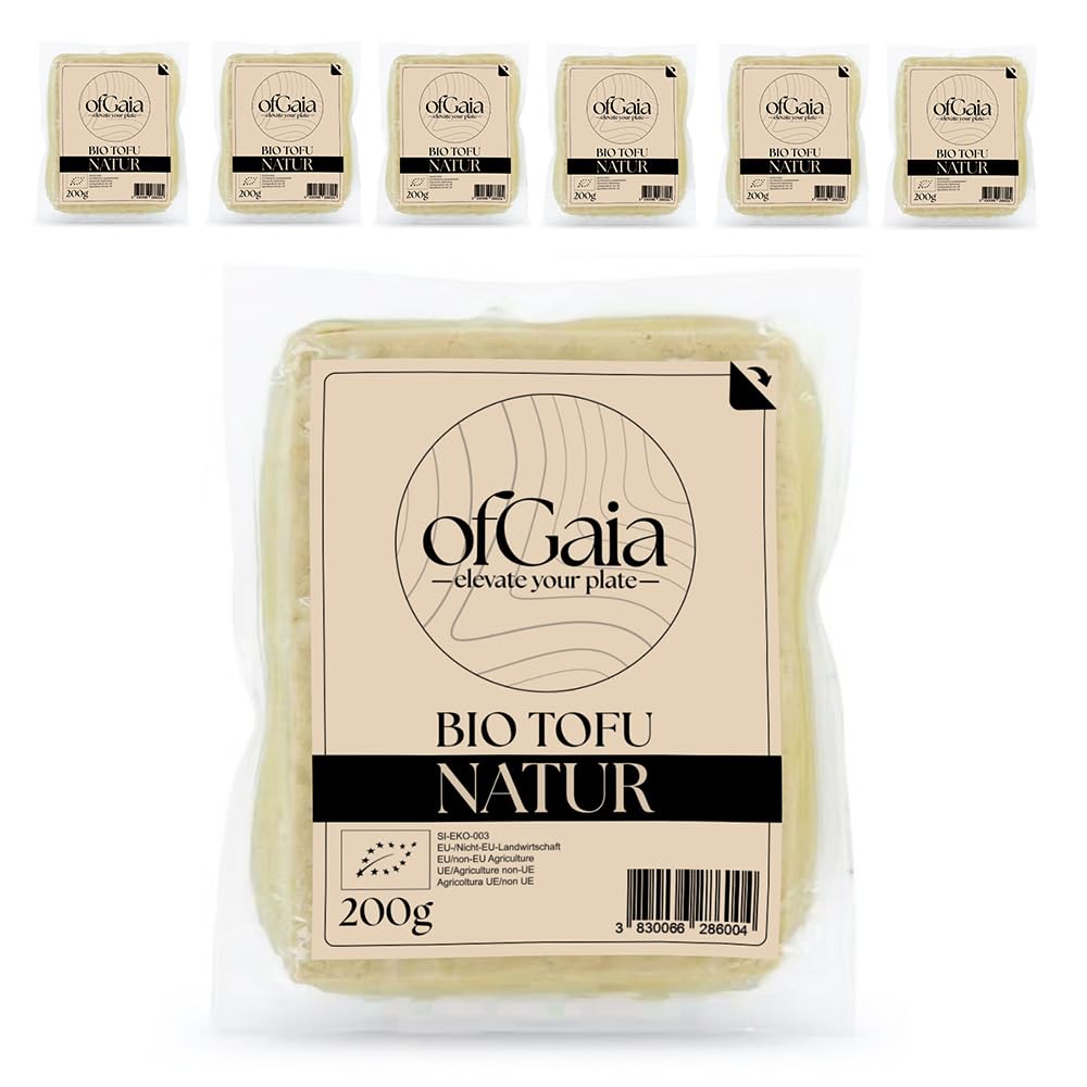 🌿 Tofu ofGaia Organischer Naturtofu - 6x200g Packung 🌿 Angebot bei HelloDeals