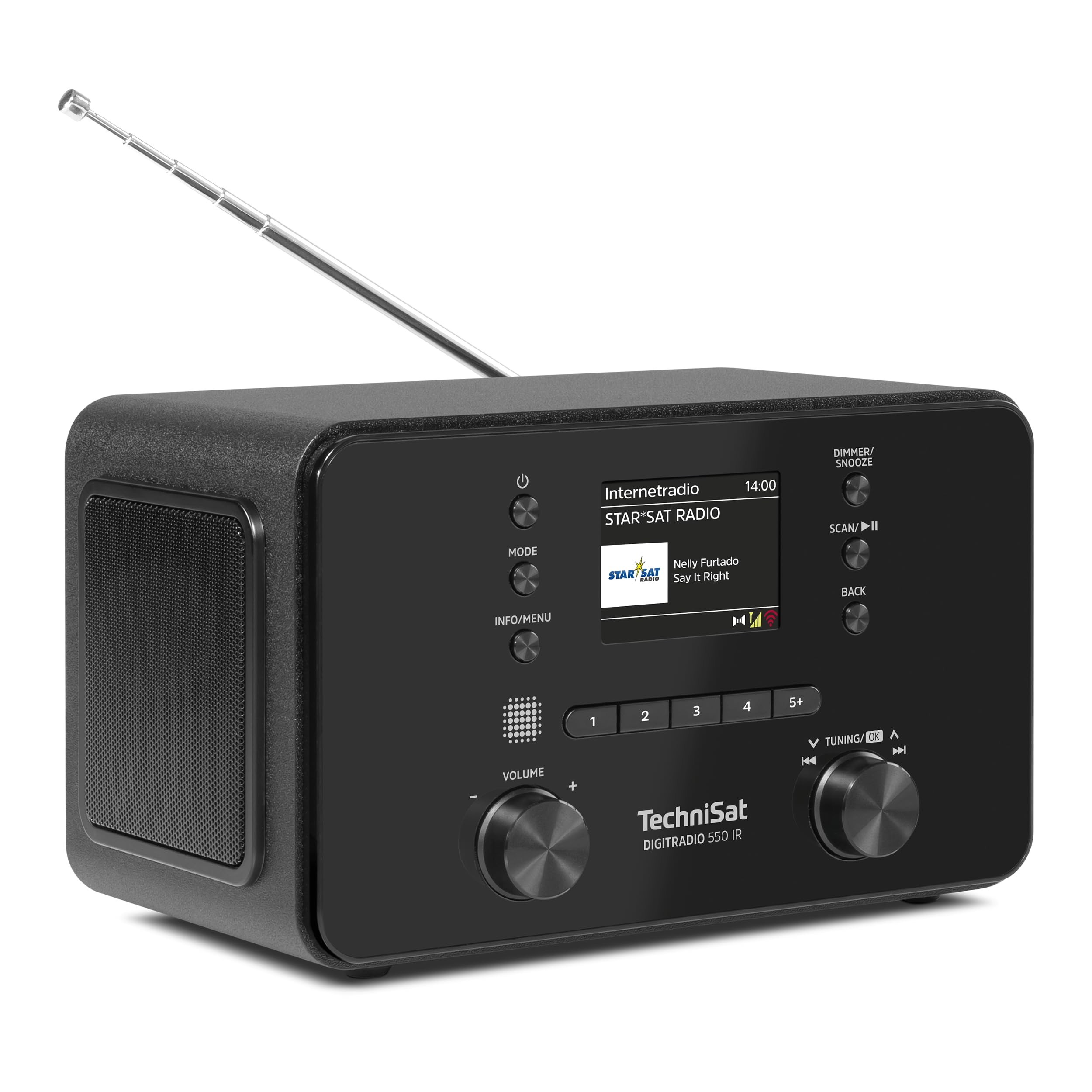 🔊 TechniSat DIGITRADIO 550 IR - Stereo Internetradio 🎶 Angebot bei HelloDeals