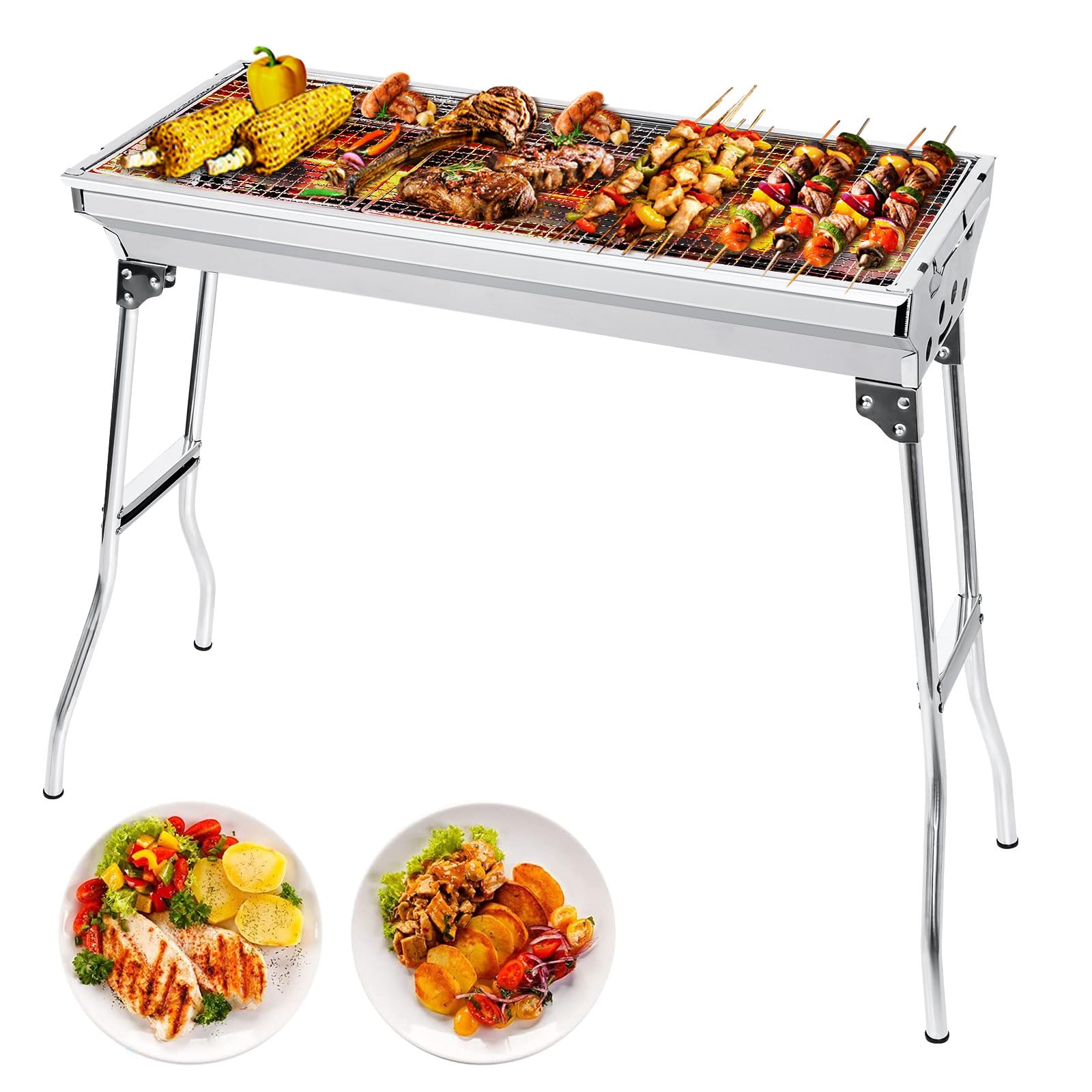 🔥AGM Holzkohlegrill Camping Grill🔥 Angebot bei HelloDeals