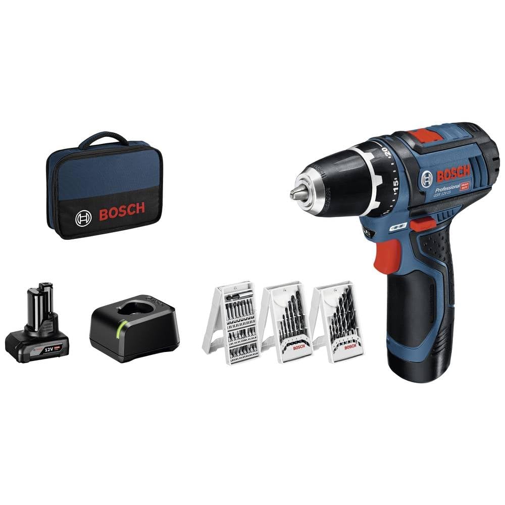 Angebot: Bosch Professional 12V System Akku Bohrschrauber GSR 12V-15 🔧 Angebot bei HelloDeals