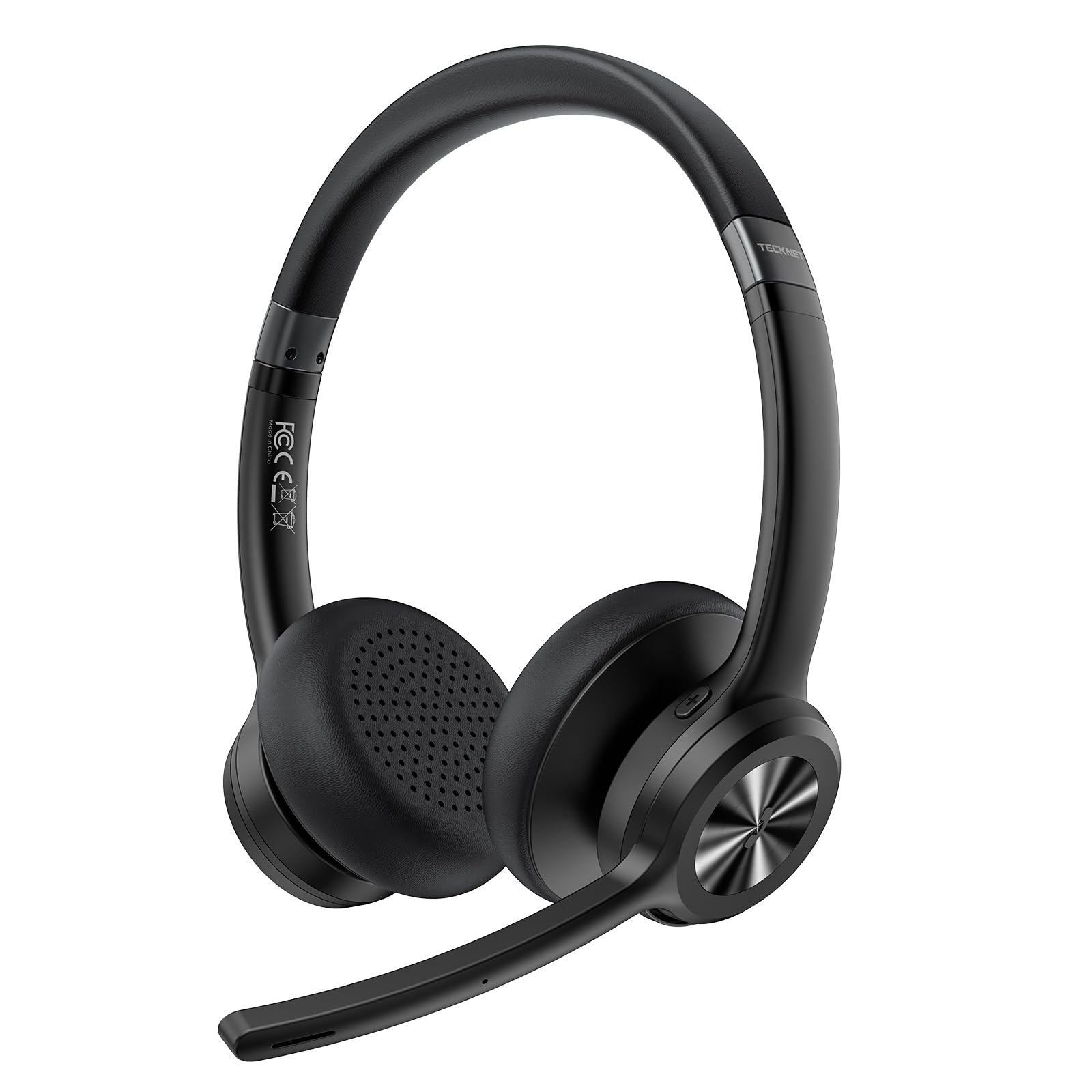 TECKNET V5.2 Bluetooth Headset mit Mikrofon 🎧 Angebot bei HelloDeals