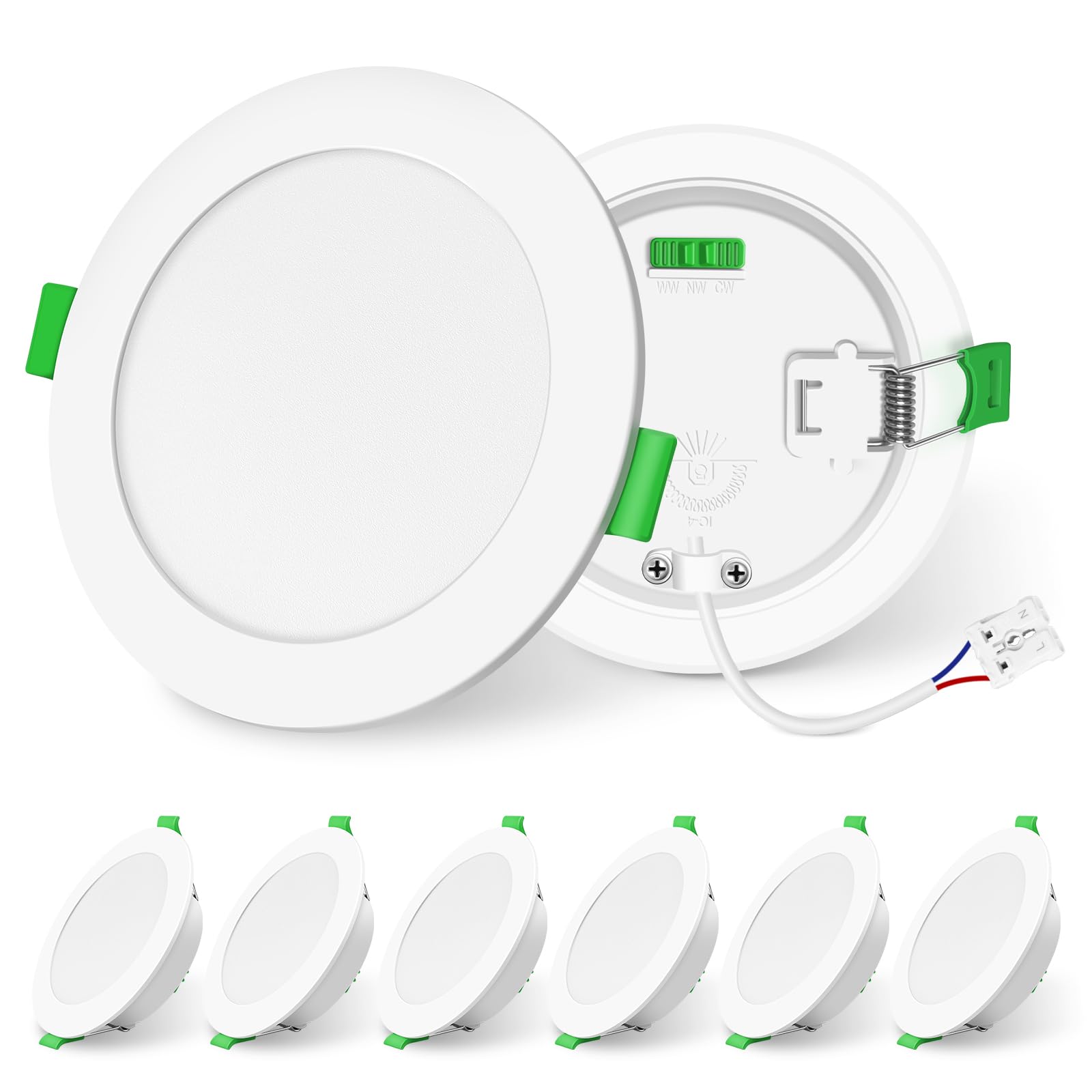 ALUSSO LIGHTING Einbaustrahler LED Spots 230V Dimmbar 10W 1050lm Einbauleuchten 🌟 Angebot bei HelloDeals