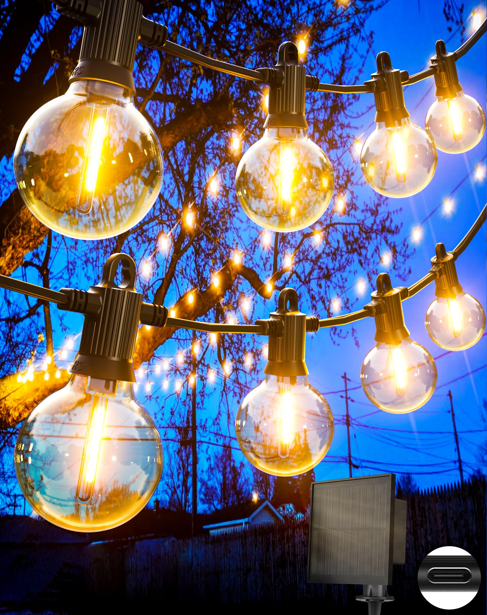 Zuske Solar Lichterkette Aussen - Gemütliche Atmosphäre im Freien 🌞 Angebot bei HelloDeals