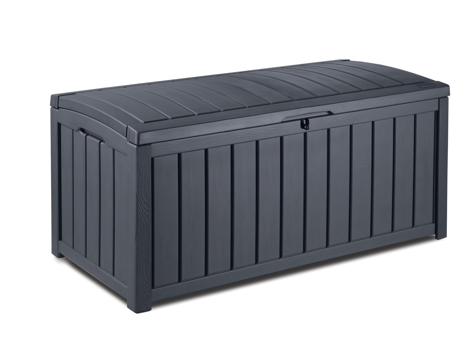 🌱🪵 Keter Glenwood Kissenbox 390L - Gartenbox Grau 🪵🌱 Angebot bei HelloDeals