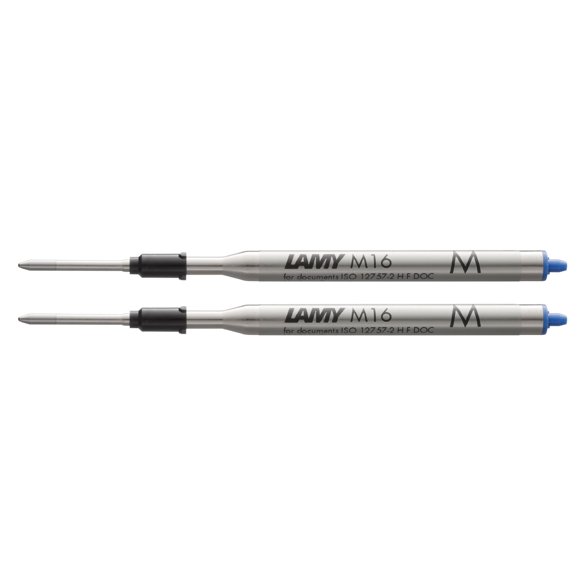🖊️ LAMY M16 2er Set Kugelschreiber-Großraummine aus Metall - Blau - M 2er Pack Angebot bei HelloDeals