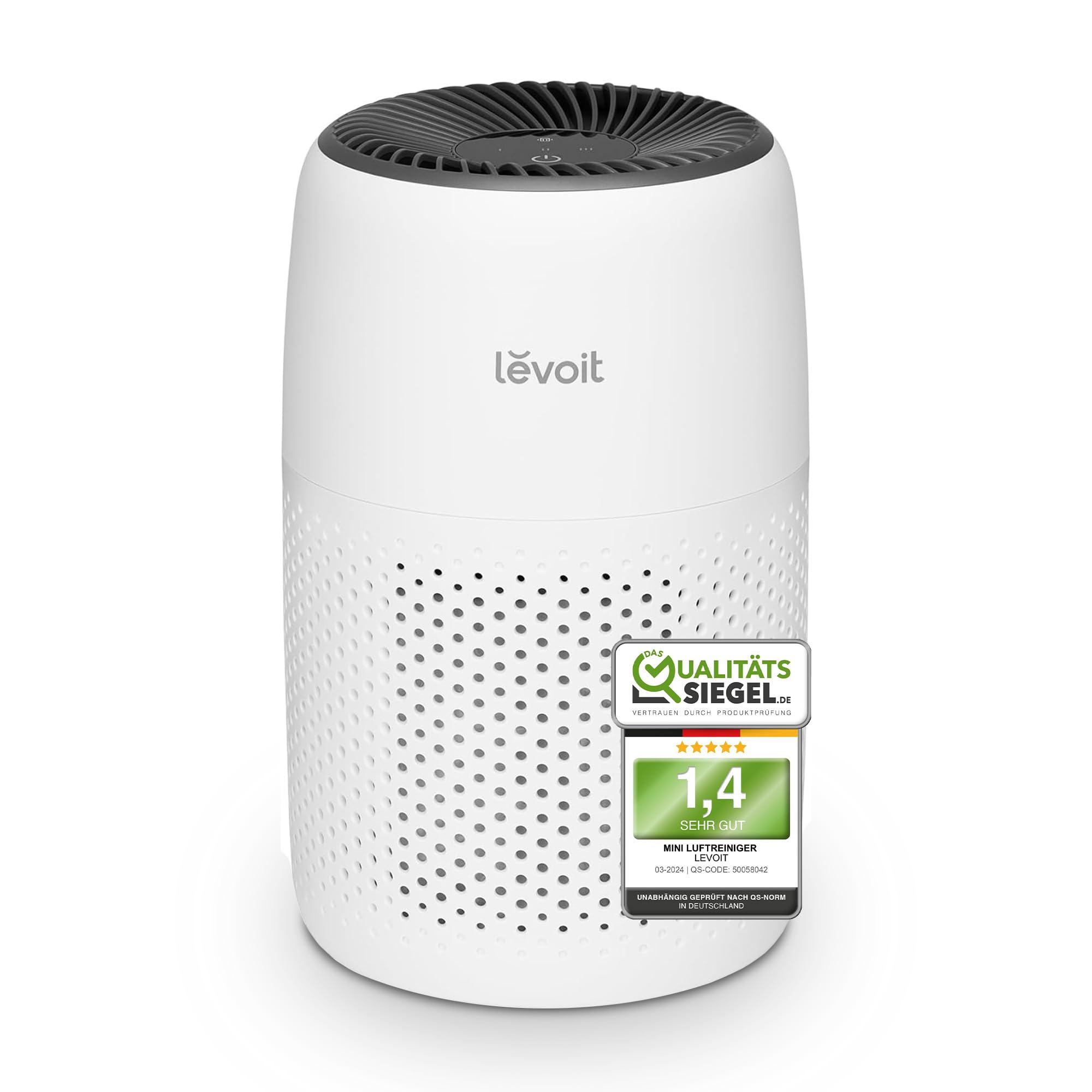 Levoit Luftreiniger Allergiker mit Aromatherapie | HEPA Luftfilter | 3 Geschwindigkeiten | Weiß Angebot bei HelloDeals