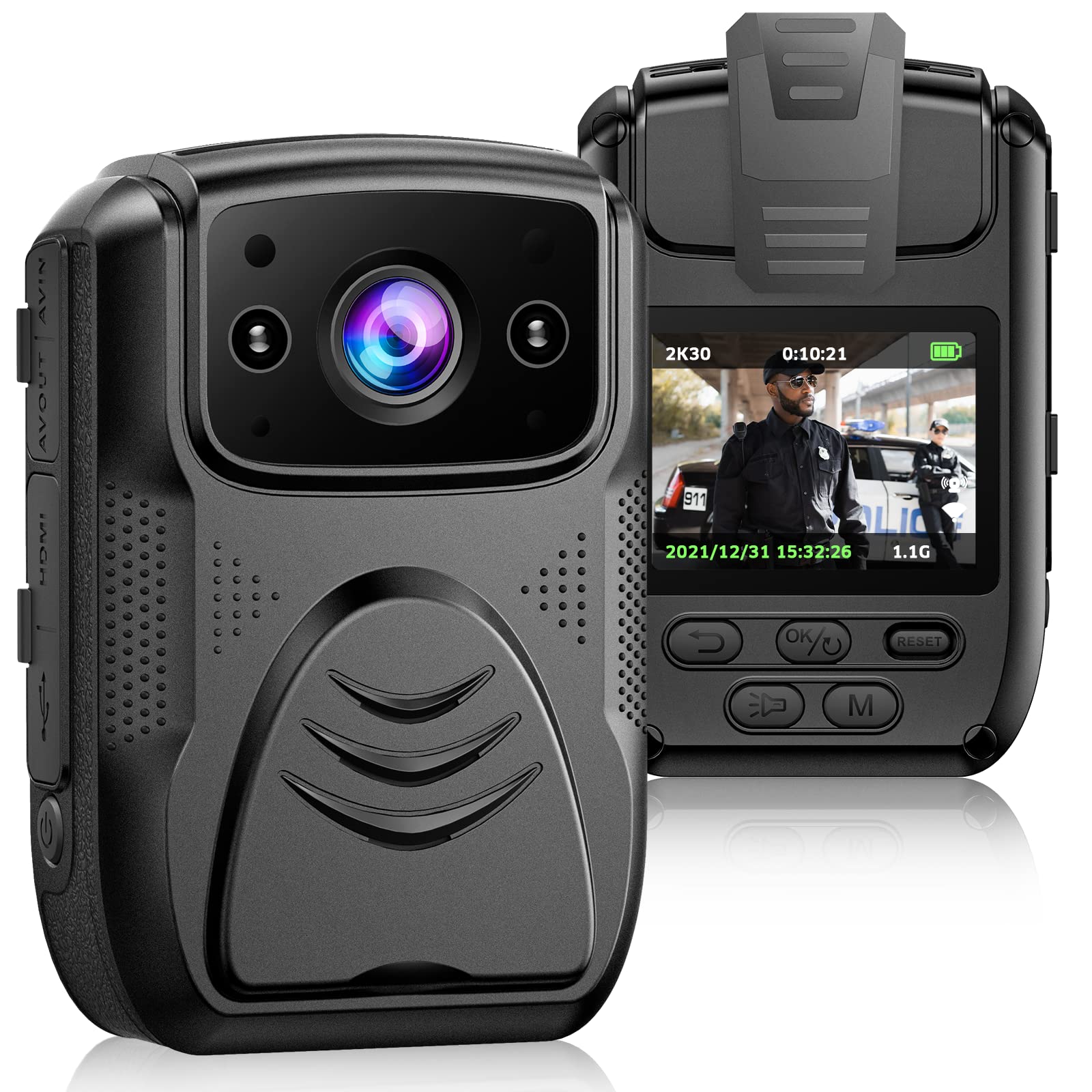CAMWORLD 4K Body Cam 40MP Körperkamera 📹🚨 Angebot bei HelloDeals