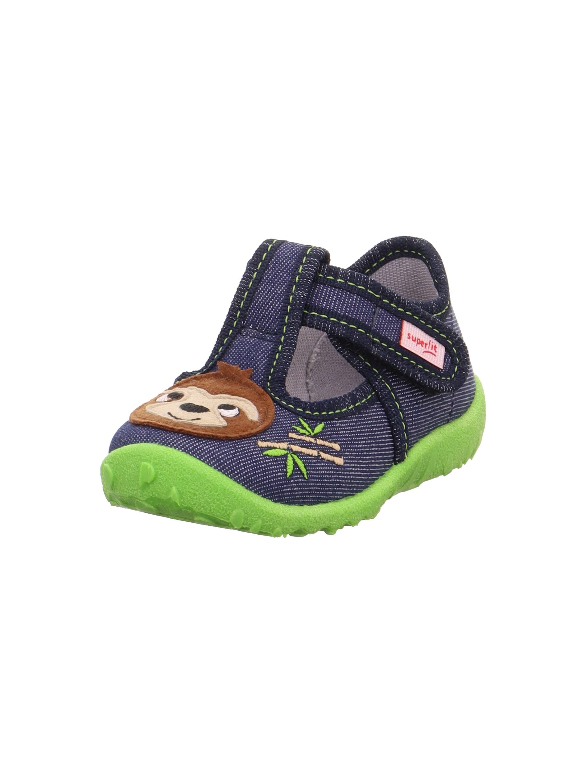 🌟 Superfit Jungen Spotty Hausschuhe 25 EU Dunkelblau 8070 🌟 Angebot bei HelloDeals