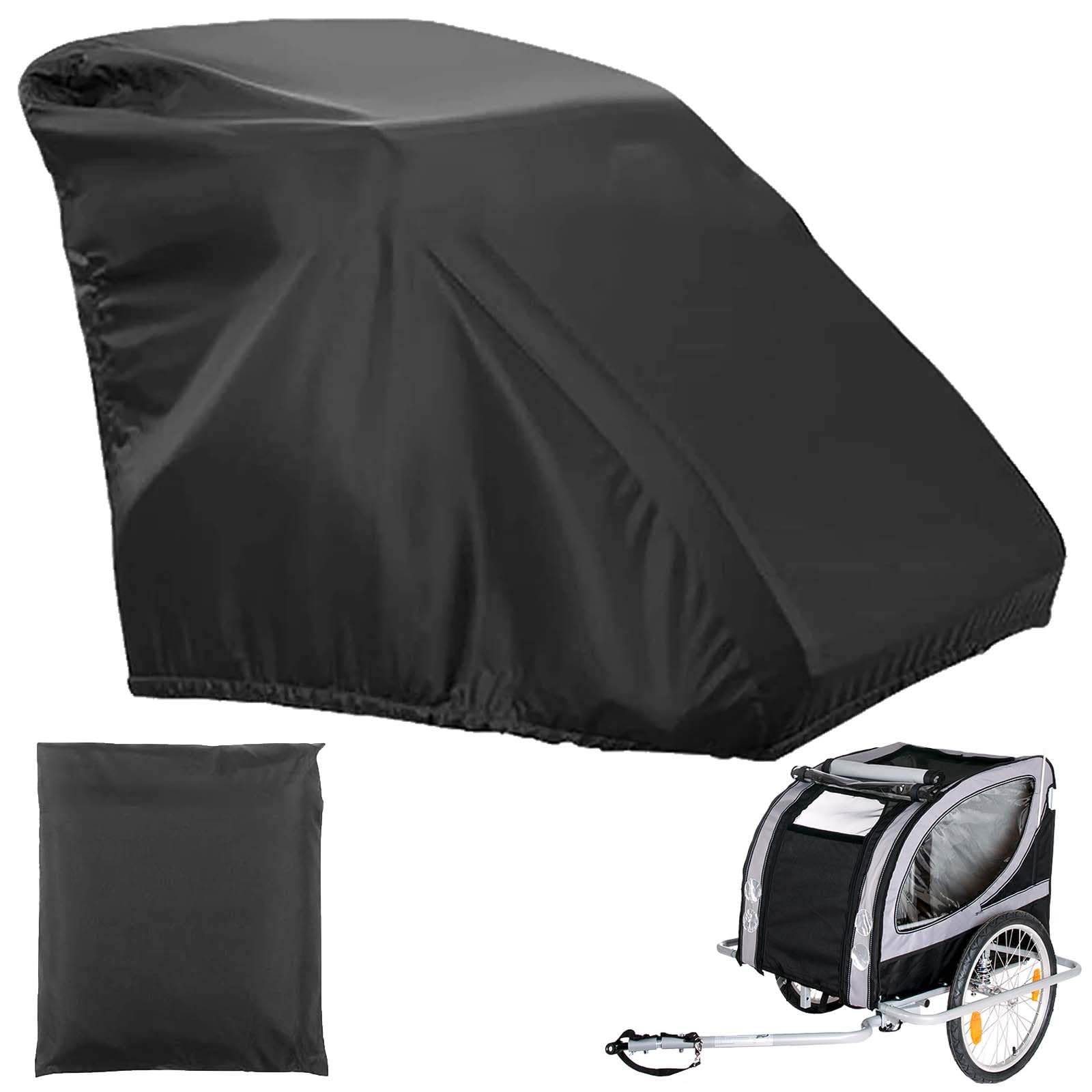 🚴♂️🌧️ Schützende Faltgarage für Fahrradanhänger | Premium Materialien | Universell & Wasserdicht 🌟 Angebot bei HelloDeals