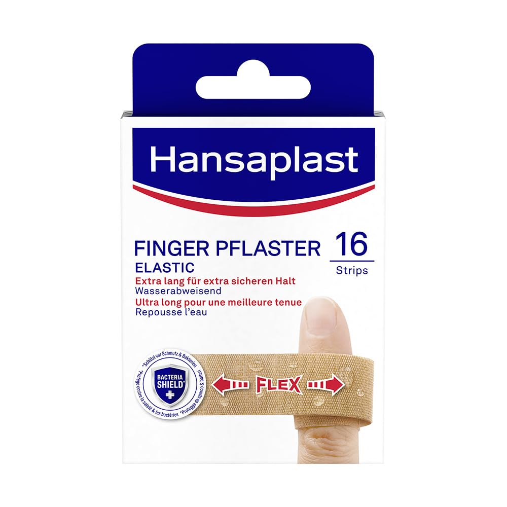 Hansaplast Elastic Fingerstrips Pflaster - Flexibles und atmungsaktives Fingerpflaster Angebot bei HelloDeals