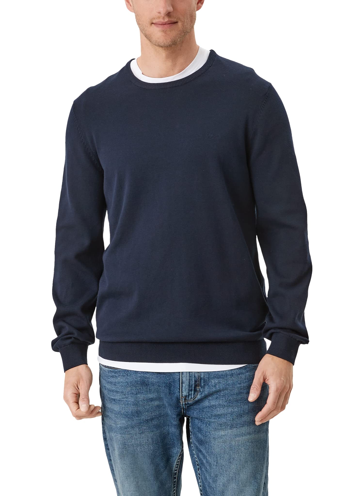 🔥 Angebot: s.Oliver Herren Pullover M Blau(5978) 🧥 Angebot bei HelloDeals