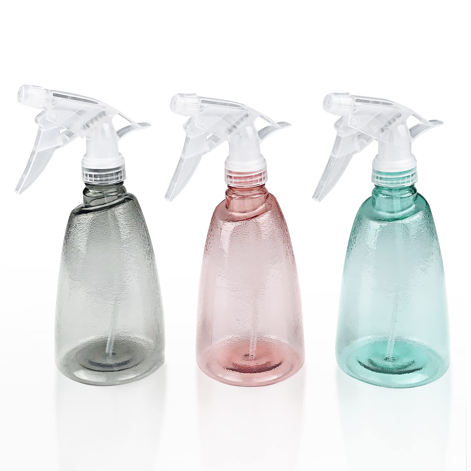 🌺 Gvolatee 3 Pack Zerstäuber Sprühflasche 500 ml 🌿 Nachfüllbar und Transparent 🌈 Angebot bei HelloDeals