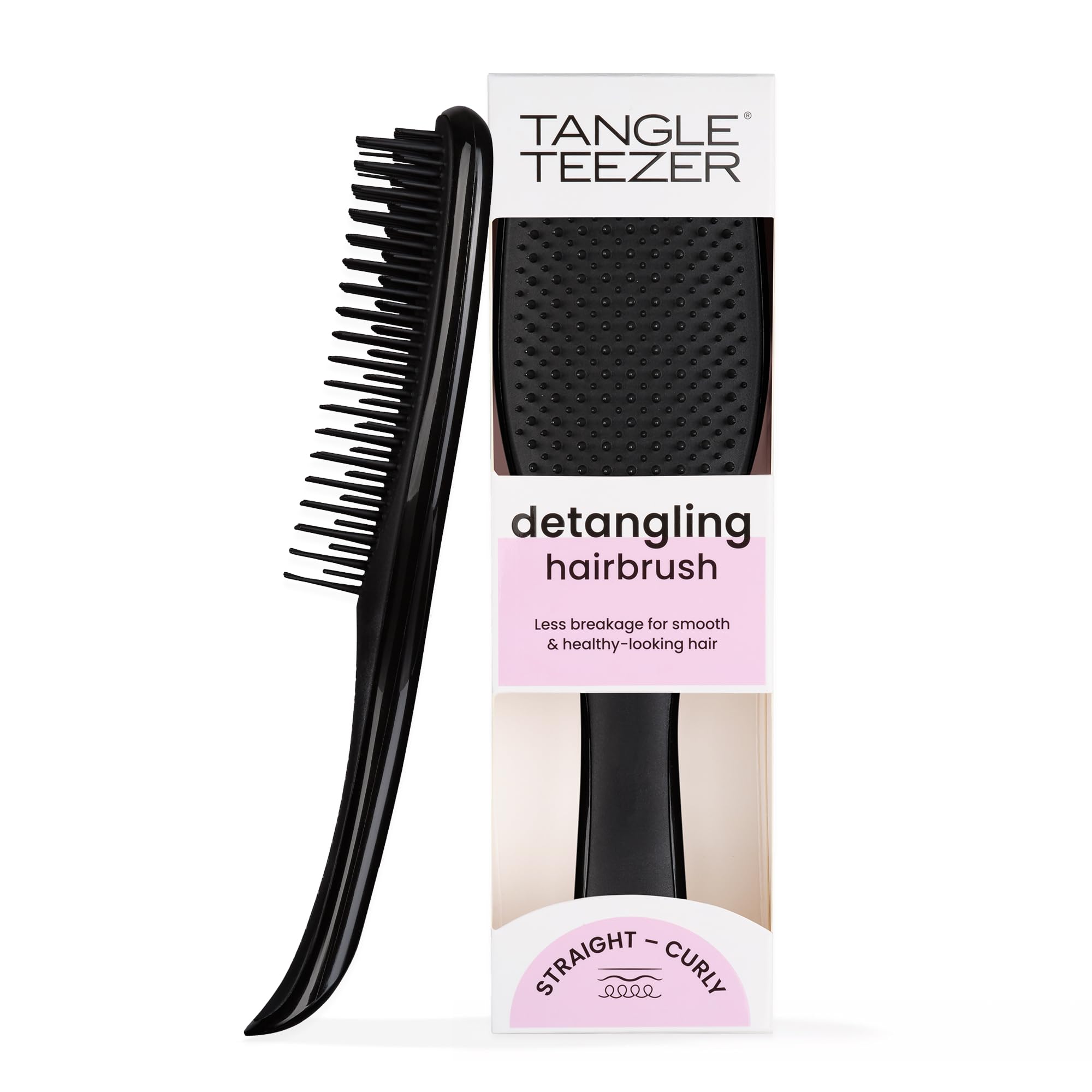 Tangle Teezer Ultimate Detangler Midnight Black - Haarbürste für nasses und trockenes Haar ⭐️🌿 Angebot bei HelloDeals