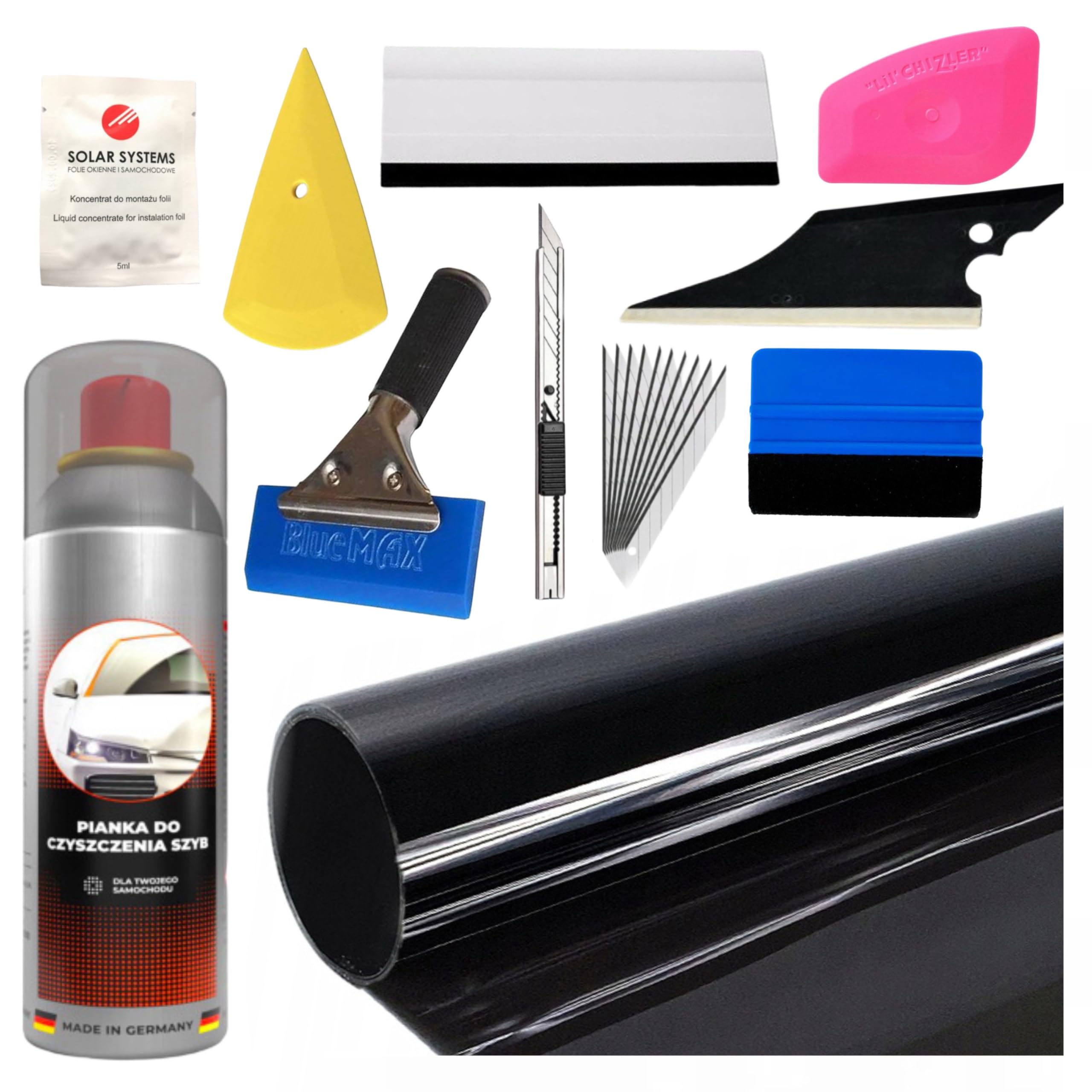 Solar Systems Panthera Scheibentönungsfolie 295c mit Montagekit 🌞🚗 Angebot bei HelloDeals