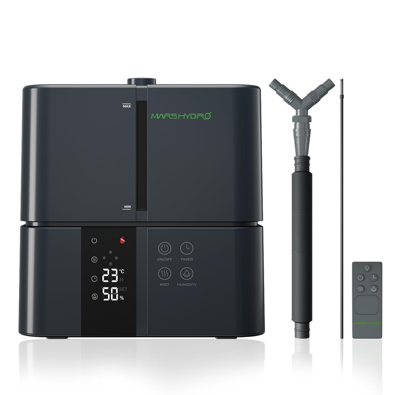 🌿🌬️ MARS HYDRO Pflanzen Luftbefeuchter 5L: Top-Fill Ultraschall Humidifier Angebot bei HelloDeals