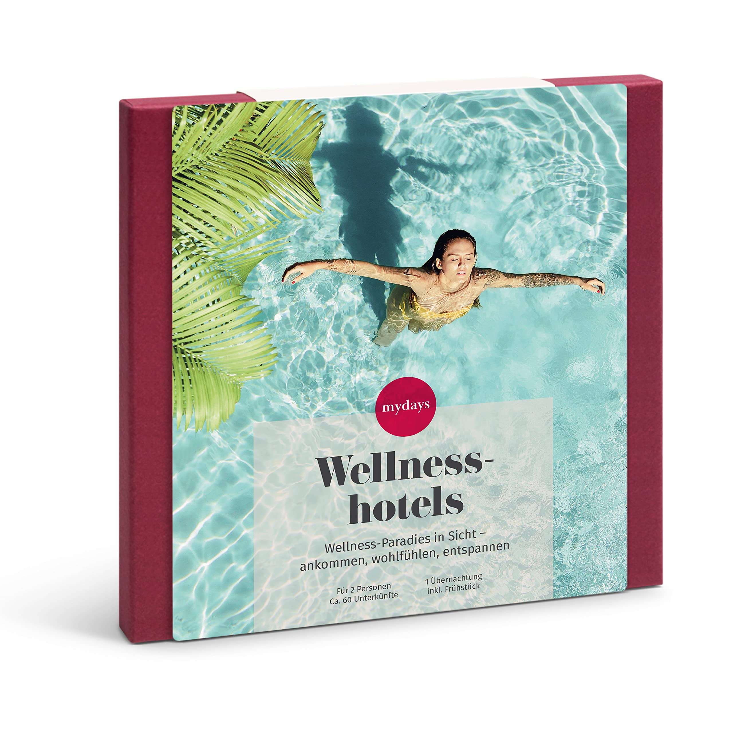 🌿 mydays Wellnesshotels Geschenkbox: Traumhafte Wellness-Oasen an 60 Standorten Angebot bei HelloDeals