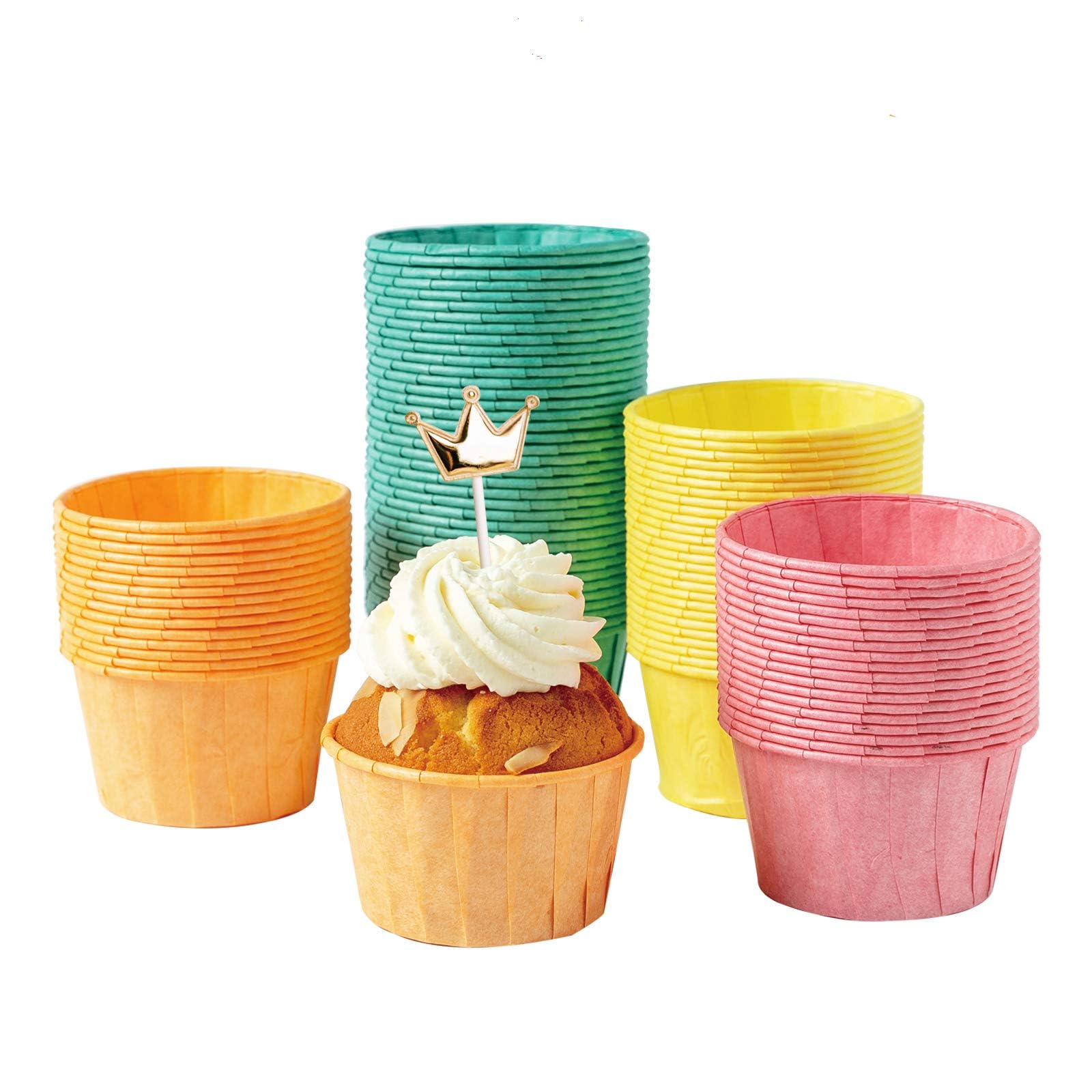 Katbite Papier Muffinförmchen 160 Stück 🧁🎉 Angebot bei HelloDeals