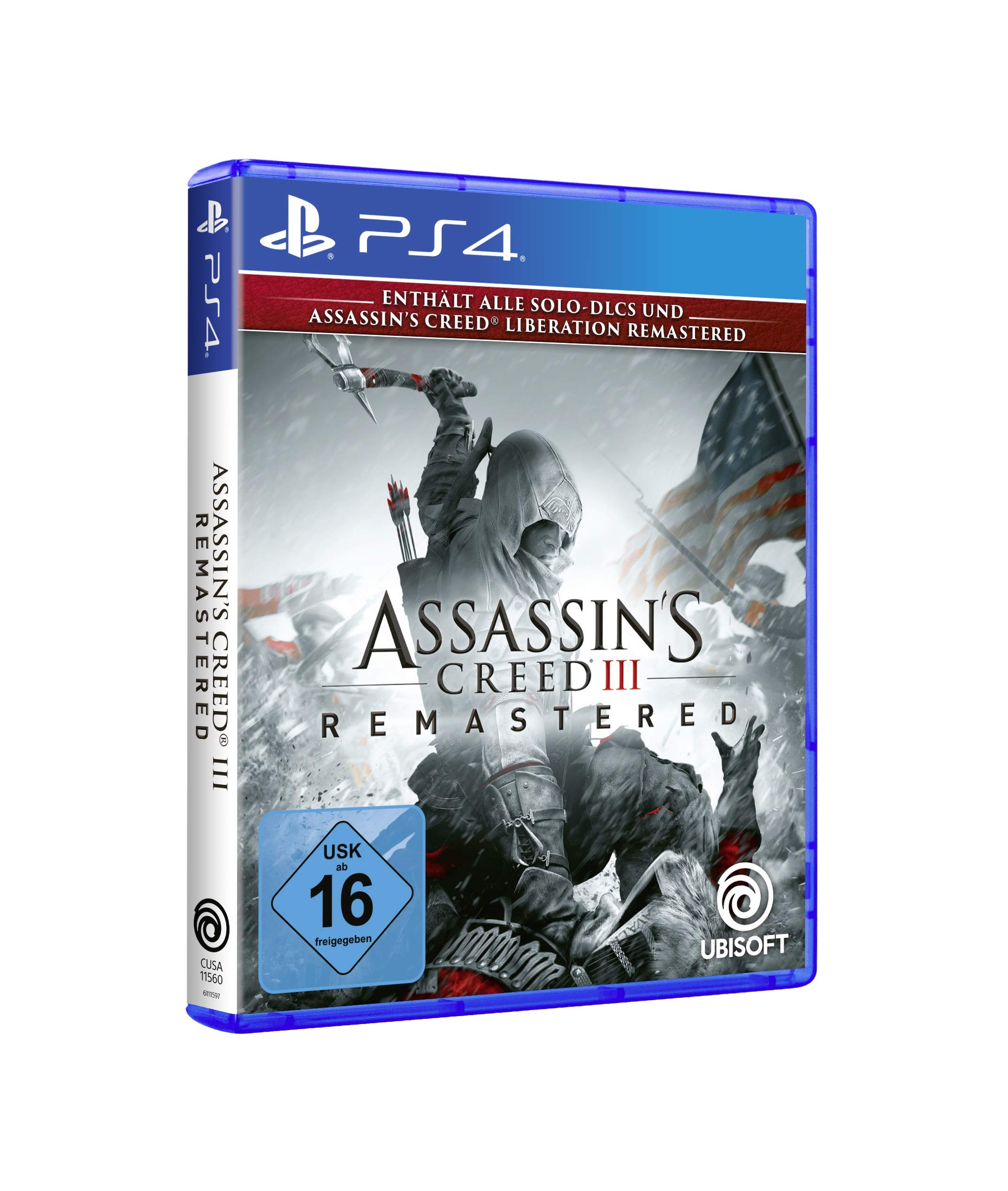 Assassin's Creed III Remastered 🎮 [PlayStation 4] Angebot bei HelloDeals