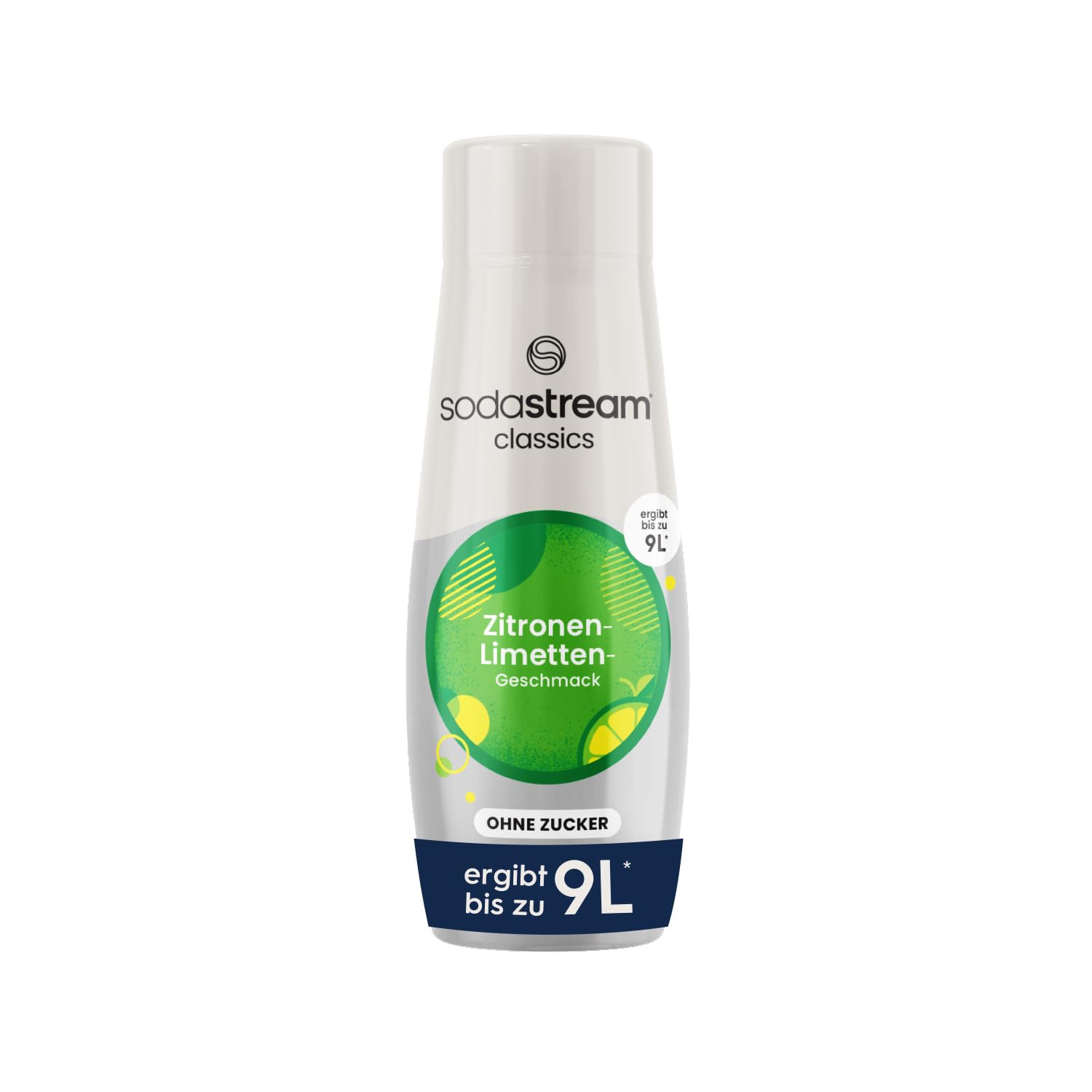 🍋🥤 SodaStream Sirup Zitrone-Limette ohne Zucker - 1 Flasche für 9 Liter Fertiggetränk Angebot bei HelloDeals