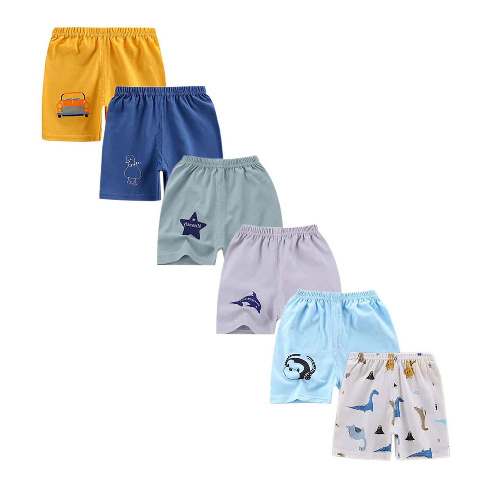 Loyboon Baby Junge Baumwolle Shorts-Unisex Kleinkind Baby Sommer Kurze Hosen für Jungen Kinder Sommer Kleidung Angebot bei HelloDeals