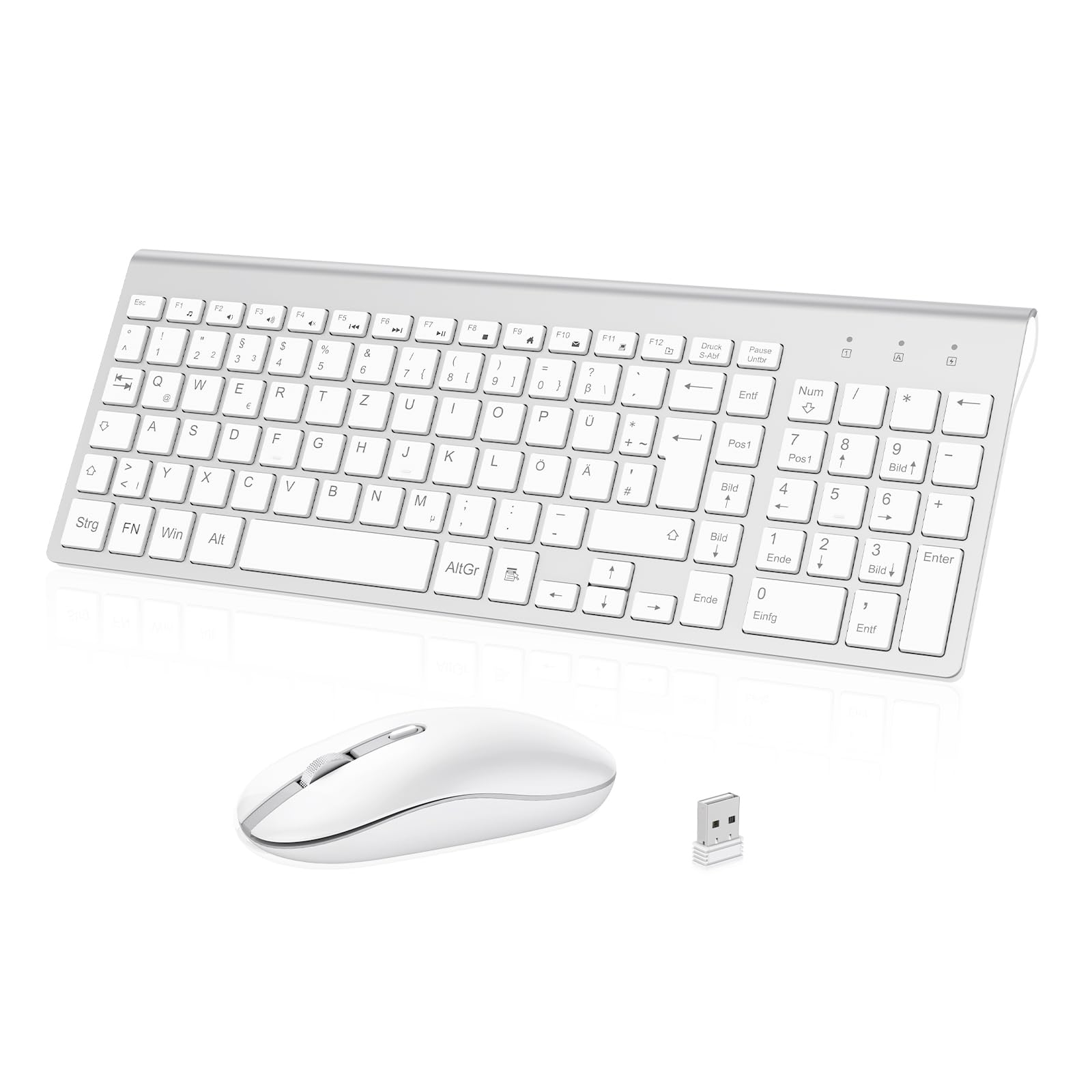 Cimetech Tastatur Maus Set Kabellos - Ultimative Kabellose Stabilität! 💻🖱️ Angebot bei HelloDeals