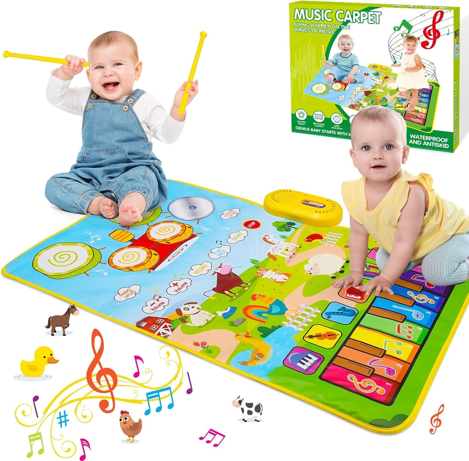 HappyGoLucky Spielzeug ab 1 2 3 Jahre 🎁🎶🌈 Angebot bei HelloDeals