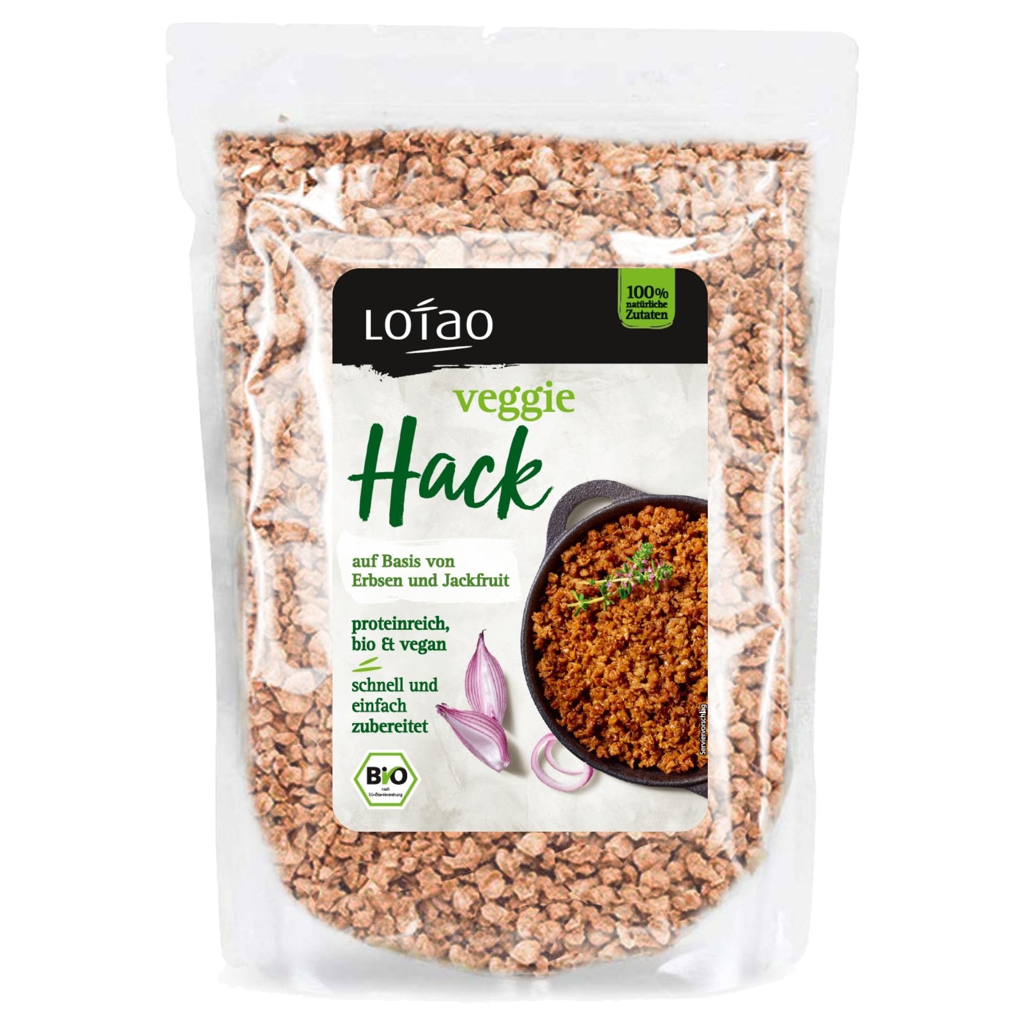 Lotao Veggie Hack - Bio, Vegan, Proteinreich 🌱🍔 Angebot bei HelloDeals