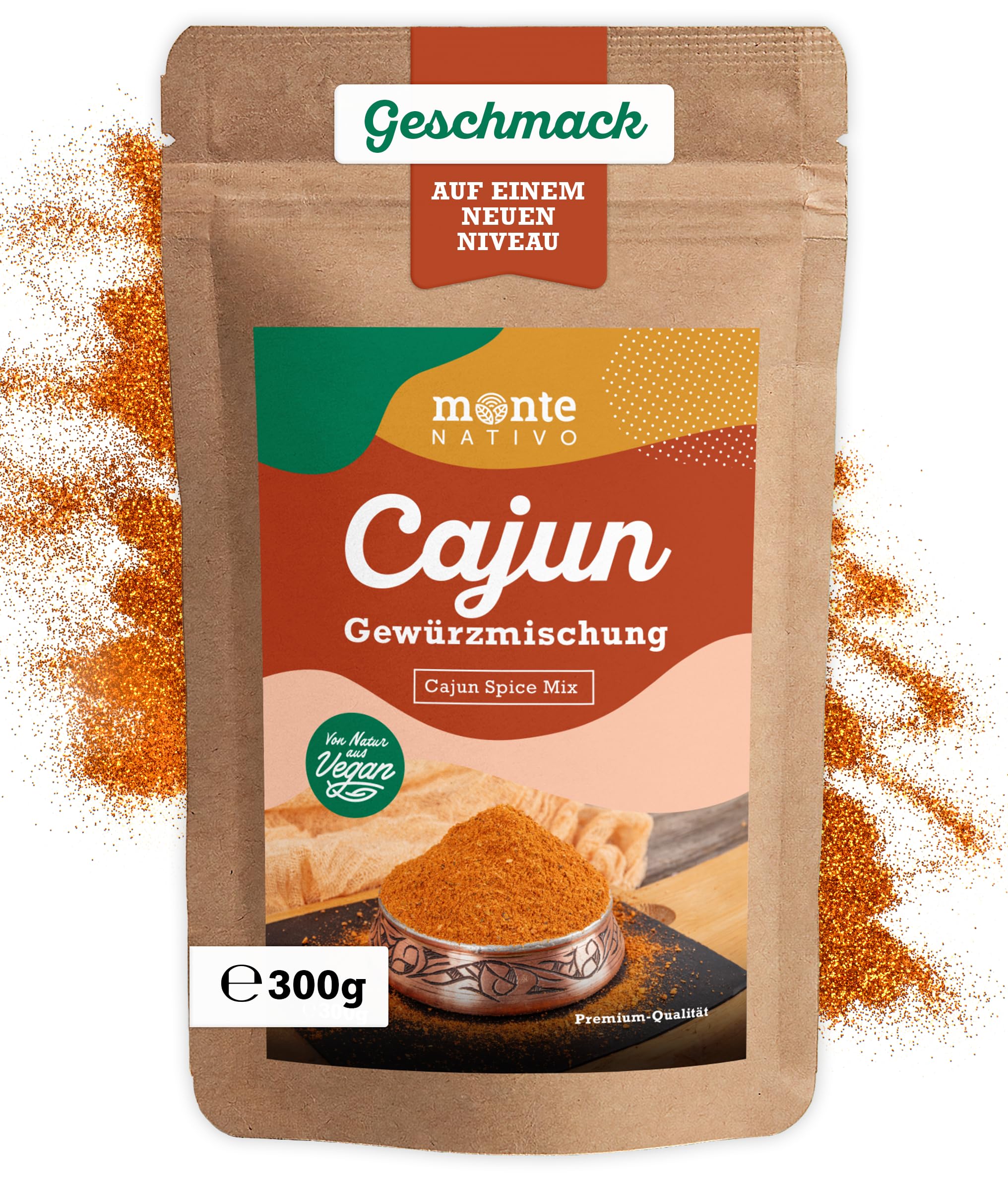 Cajun Gewürzmischung Monte Nativo (300g) 🌶️🔥 Angebot bei HelloDeals