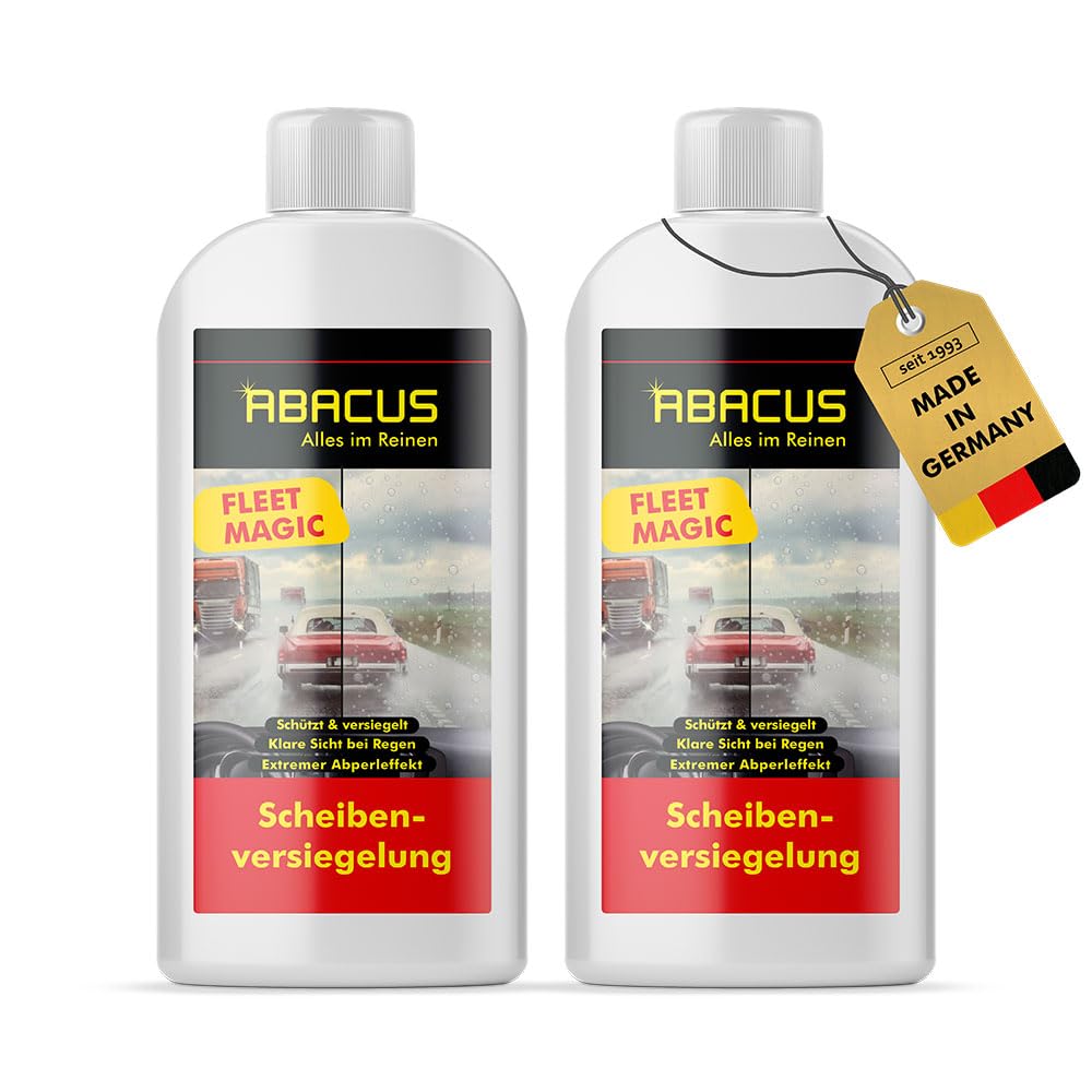 ABACUS® Fleet Magic® Scheibenversiegelung Auto | Glasversiegelung ✨ Angebot bei HelloDeals