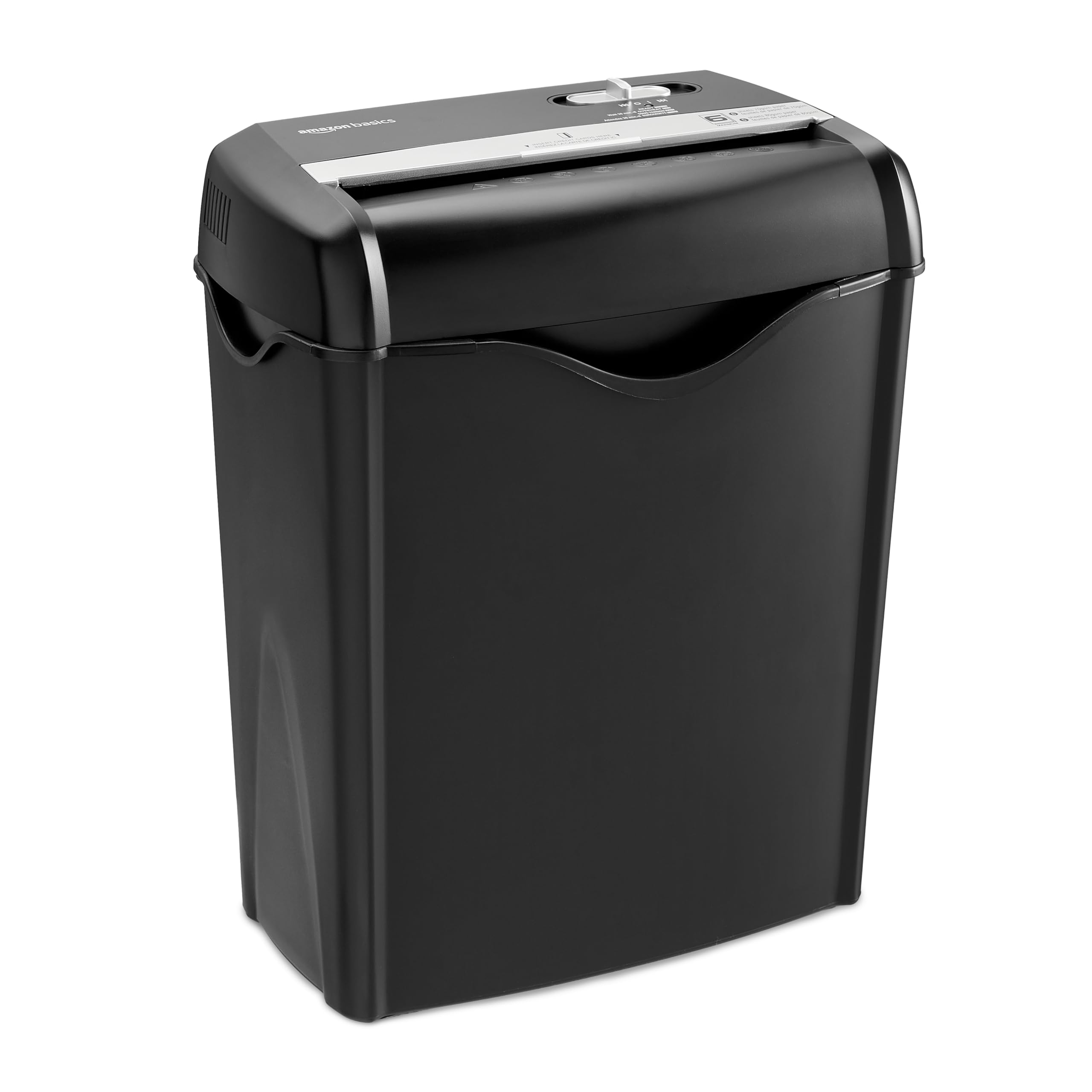 🔥 Angebot! Amazon Basics Aktenvernichter, 5-6 Blätter Querschnitt, Schwarz Angebot bei HelloDeals