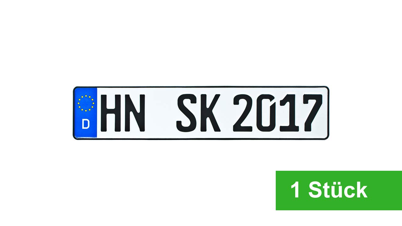 🐢 Schildkröten KFZ-Kennzeichen 520x110mm 🚗🚲 Angebot bei HelloDeals