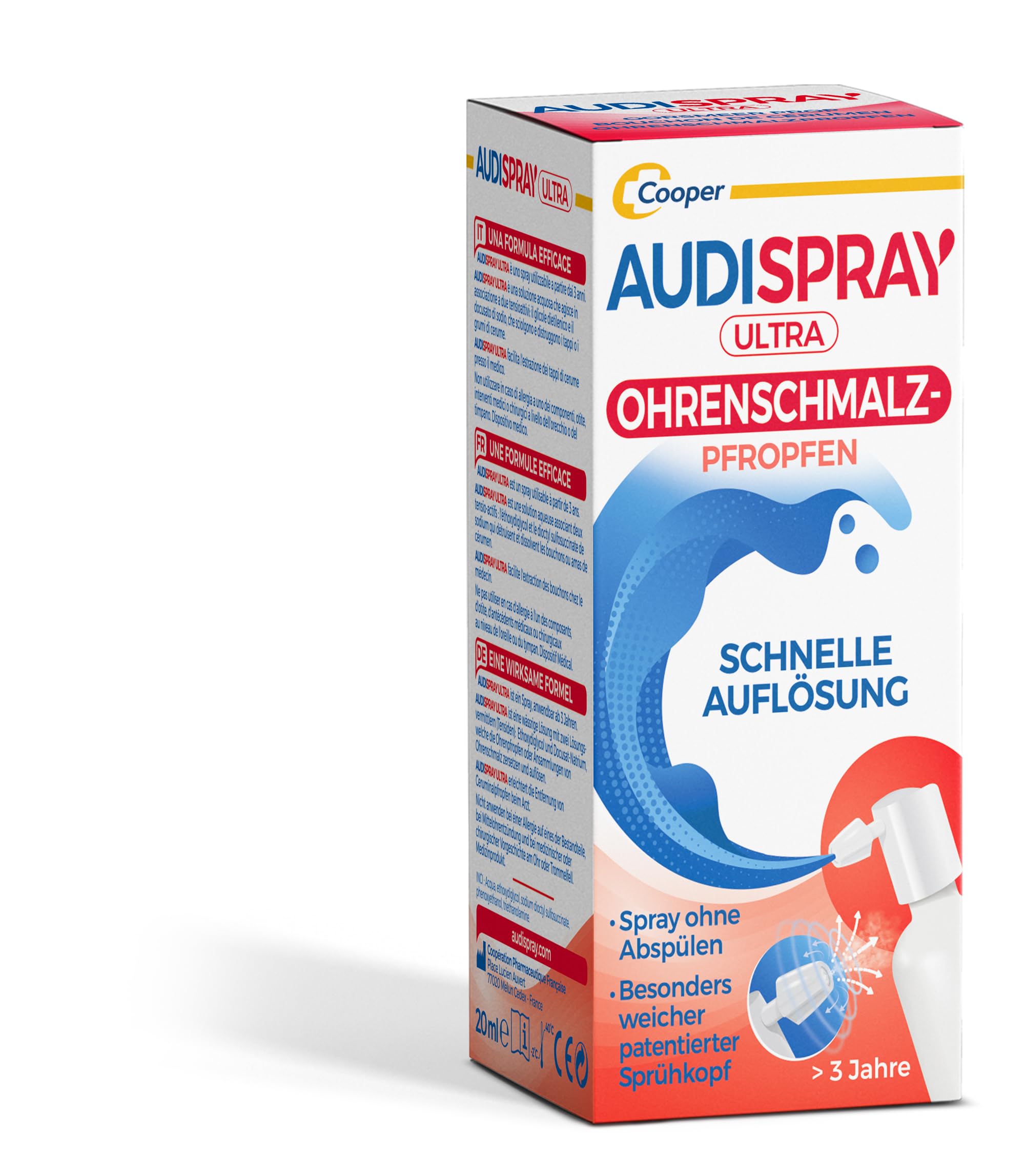 AUDISPRAY Ultra - Behandlung von Ohrenschmalzpfropfen 🦻🏼 Angebot bei HelloDeals