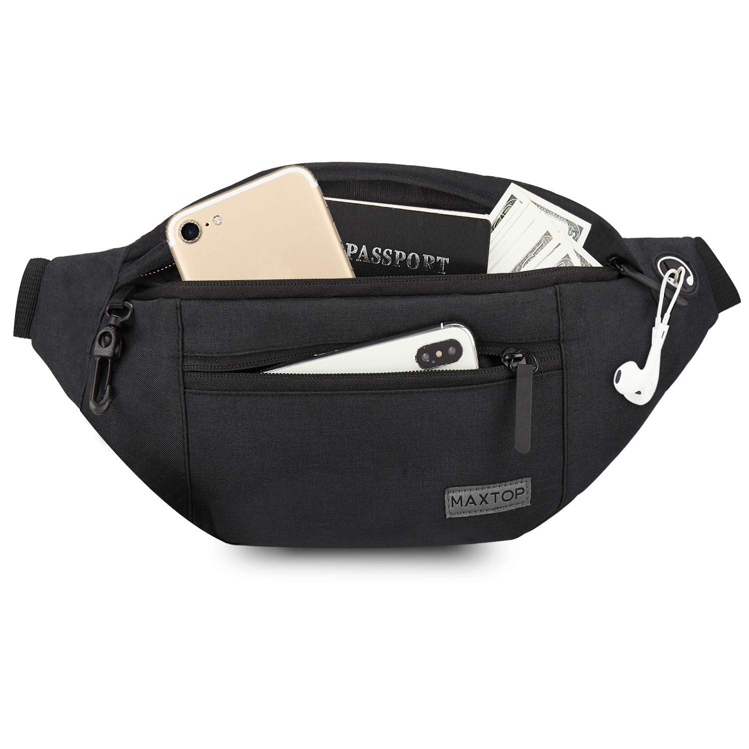 MAXTOP Bauchtasche Gürteltasche für Damen und Herren 🎒🏃‍♂️ Angebot bei HelloDeals