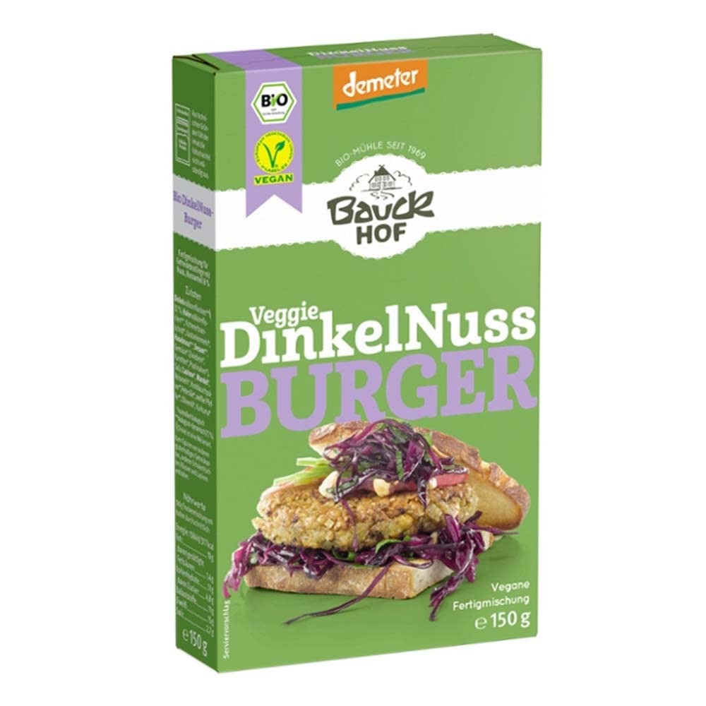 🍔 Dinkel-Nuss Burger 1 x 150 gr 🌾 Angebot bei HelloDeals