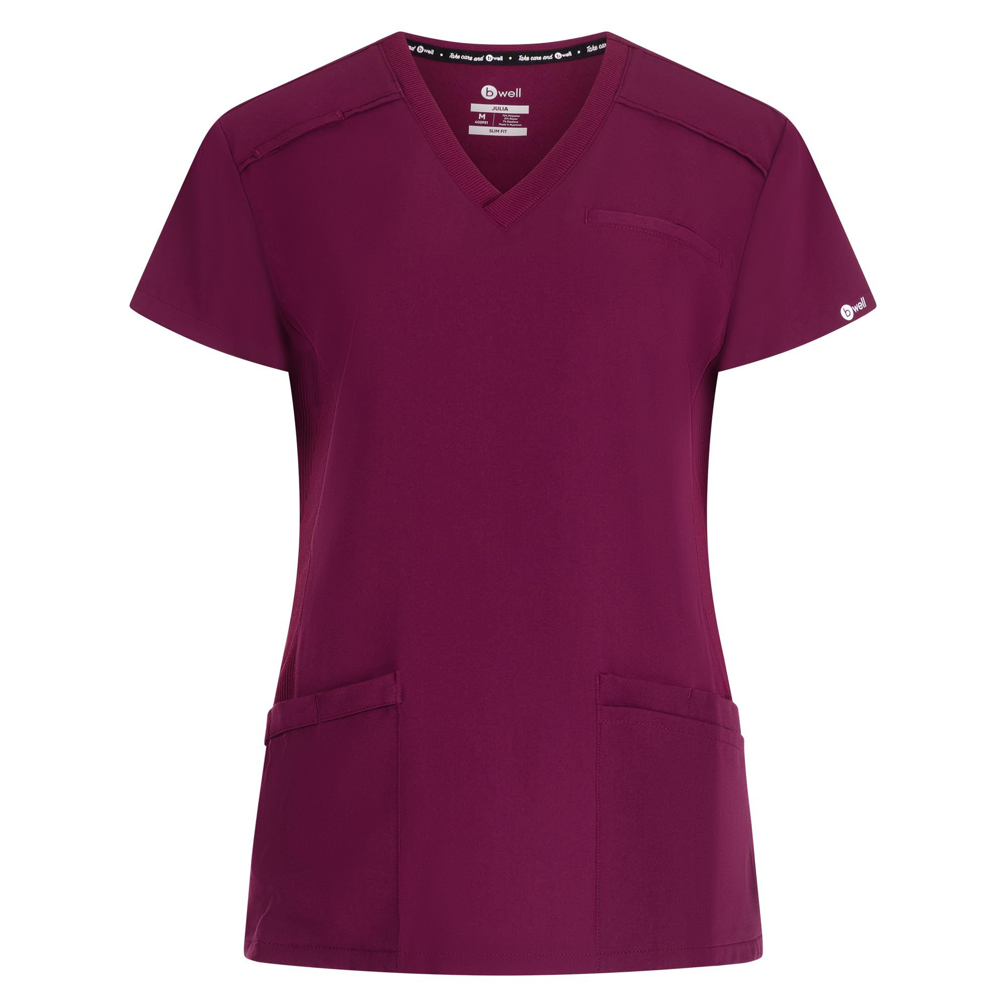 B-well Julia Damen Pflege Kasack | Modernes Design | Ultimativer Komfort Angebot bei HelloDeals