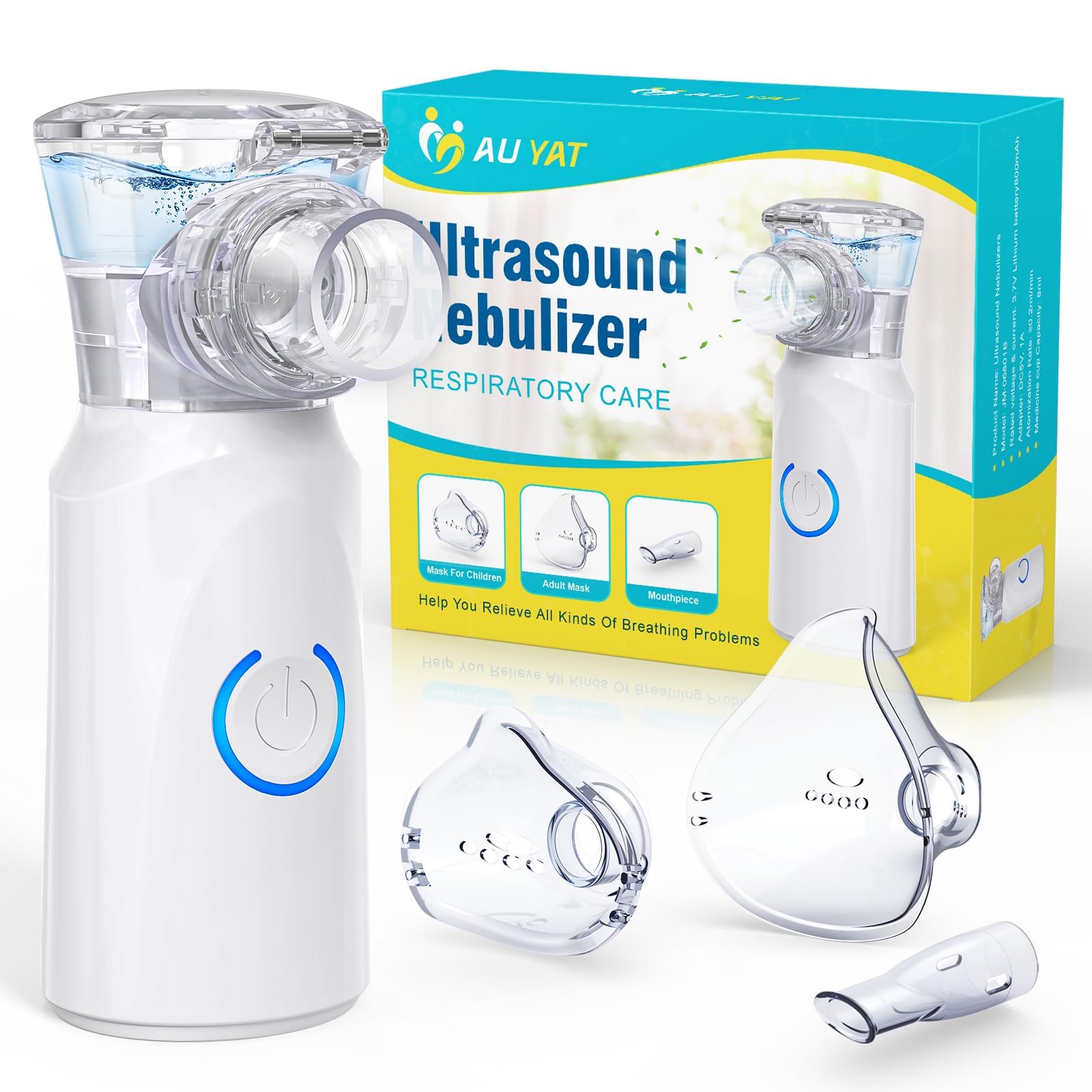 AU YAT Inhalationsgerät für Erwachsene und Kinder 🌬️ Angebot bei HelloDeals