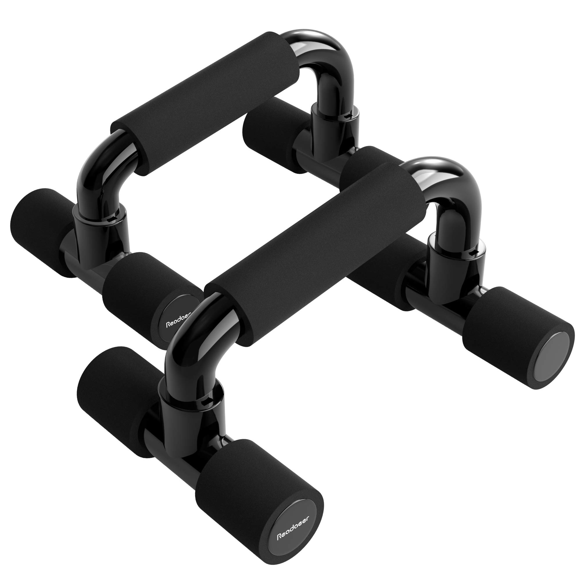 🏋️‍♂️ Liegestützgriffe Push Up Bars Liegestütze Ständer Pushup Stand Fitness Parallettes Schwarz - 10.99€ Angebot bei HelloDeals