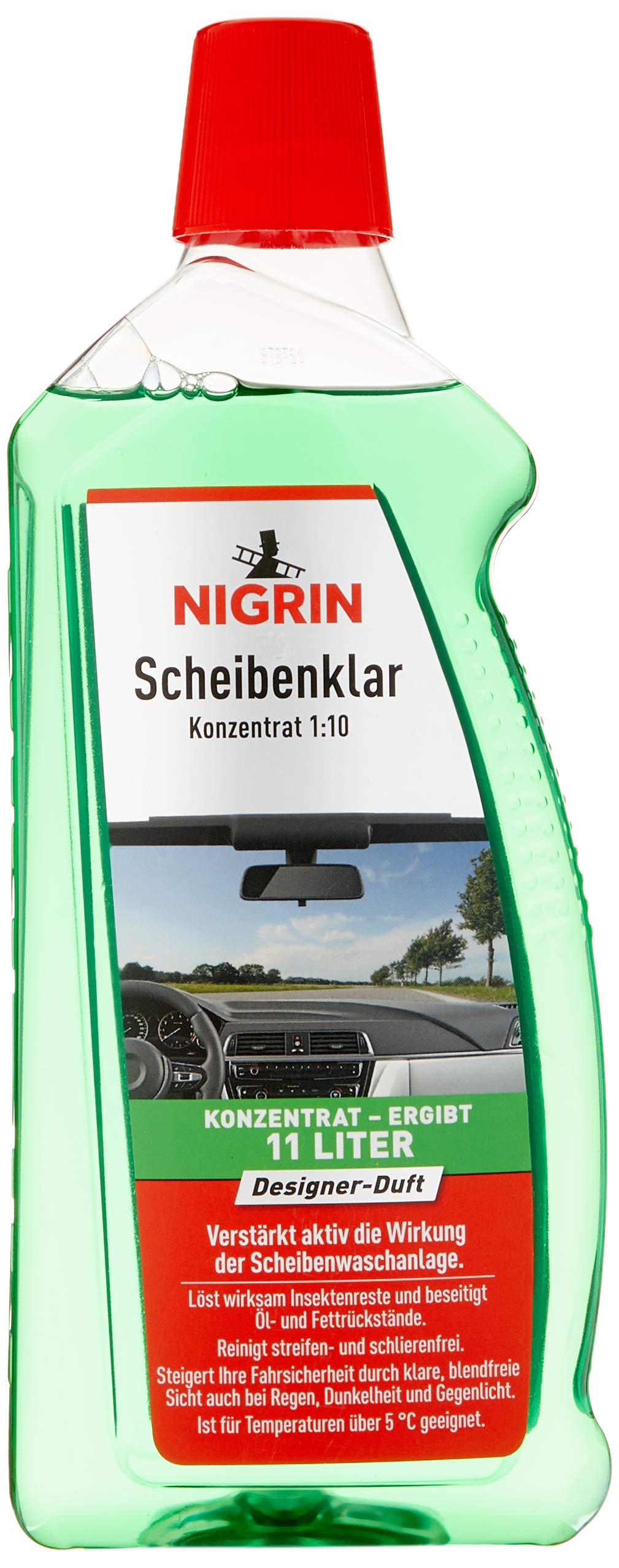 🚗 NIGRIN 72983 Scheibenklar Konzentrat 1:10 1.000 ml 1000 1 l (1er Pack) - Spezialangebot! 🌟 Angebot bei HelloDeals