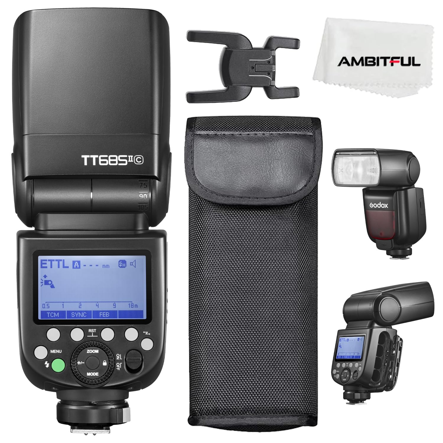 Angebot: Godox TT685IIC 1/8000s HSS GN Speedlite Blitzgerät mit TTL TCM Funktion 🌻 Angebot bei HelloDeals