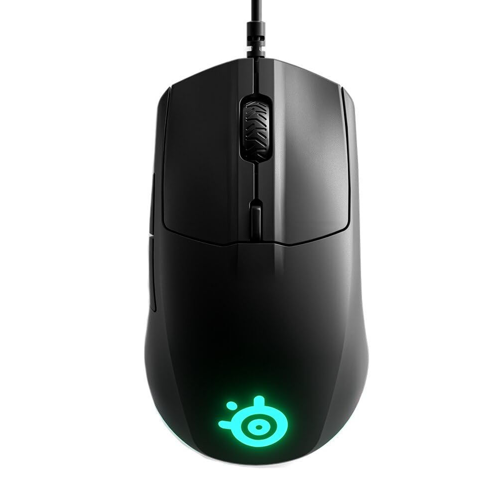 🎮🖱️ SteelSeries Rival 3 Gaming-Maus - Optischer TrueMove Core-Sensor - 8500 CPI - Schwarz Angebot bei HelloDeals