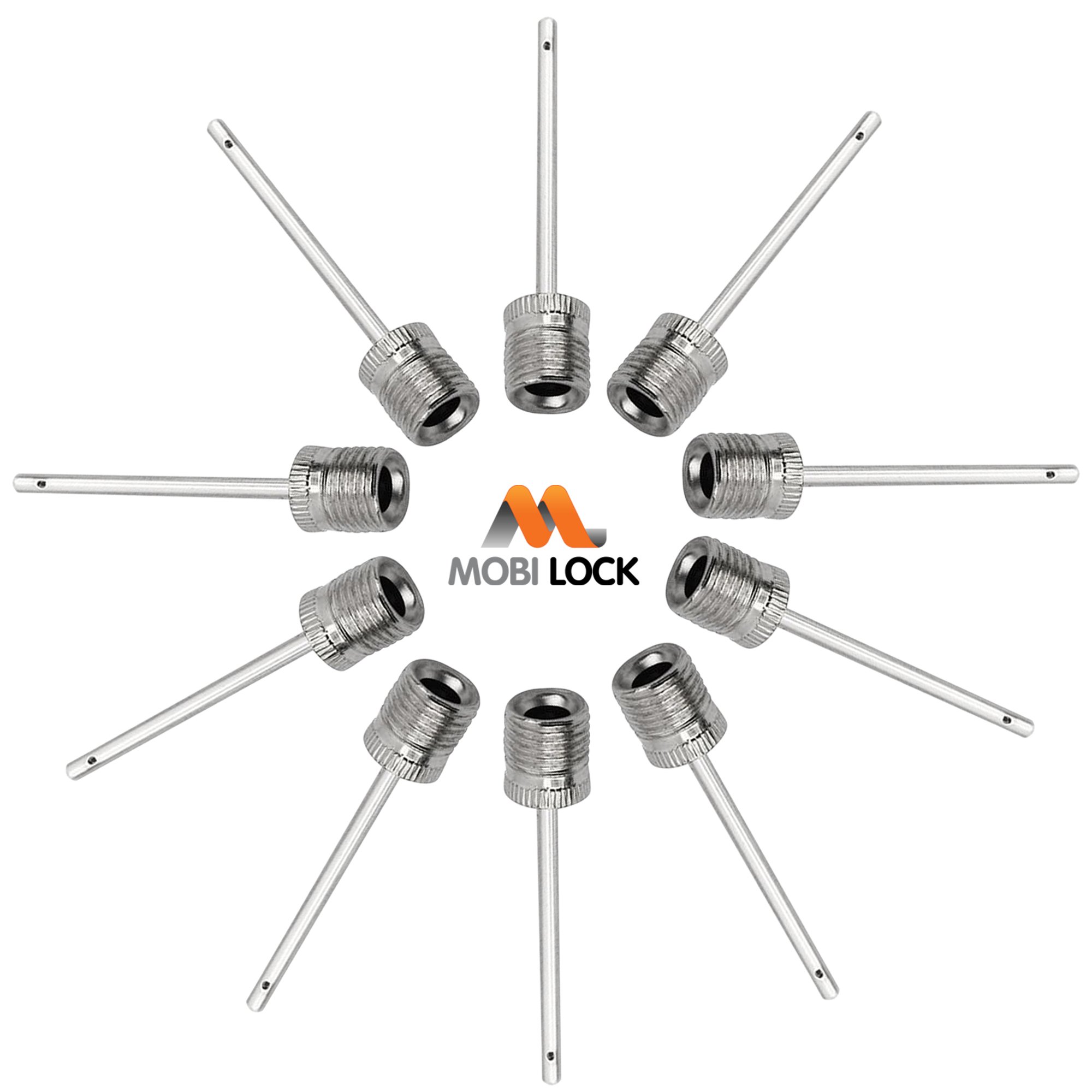 Mobi Lock Nadel zum Aufpumpen von Bällen (15er Pack) 🏀⚽️🏈🏐 Angebot bei HelloDeals