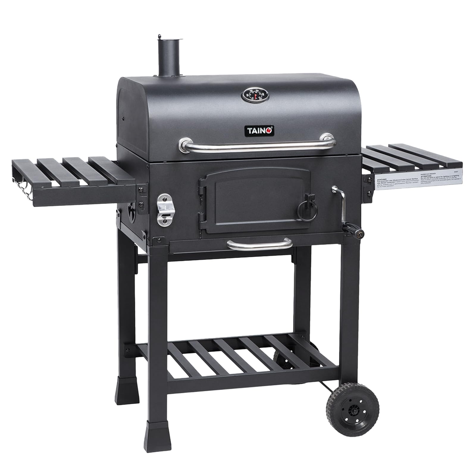 🔥 TAINO HERO XL BBQ Smoker GRILLWAGEN 🍖🔥 Angebot bei HelloDeals