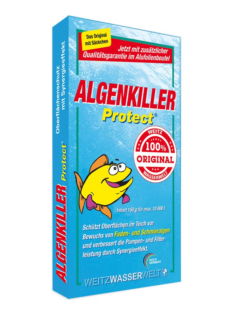 🌿 ALGENKILLER Protect® - Effektiver Algenentferner für den Teich 🌊 Angebot bei HelloDeals
