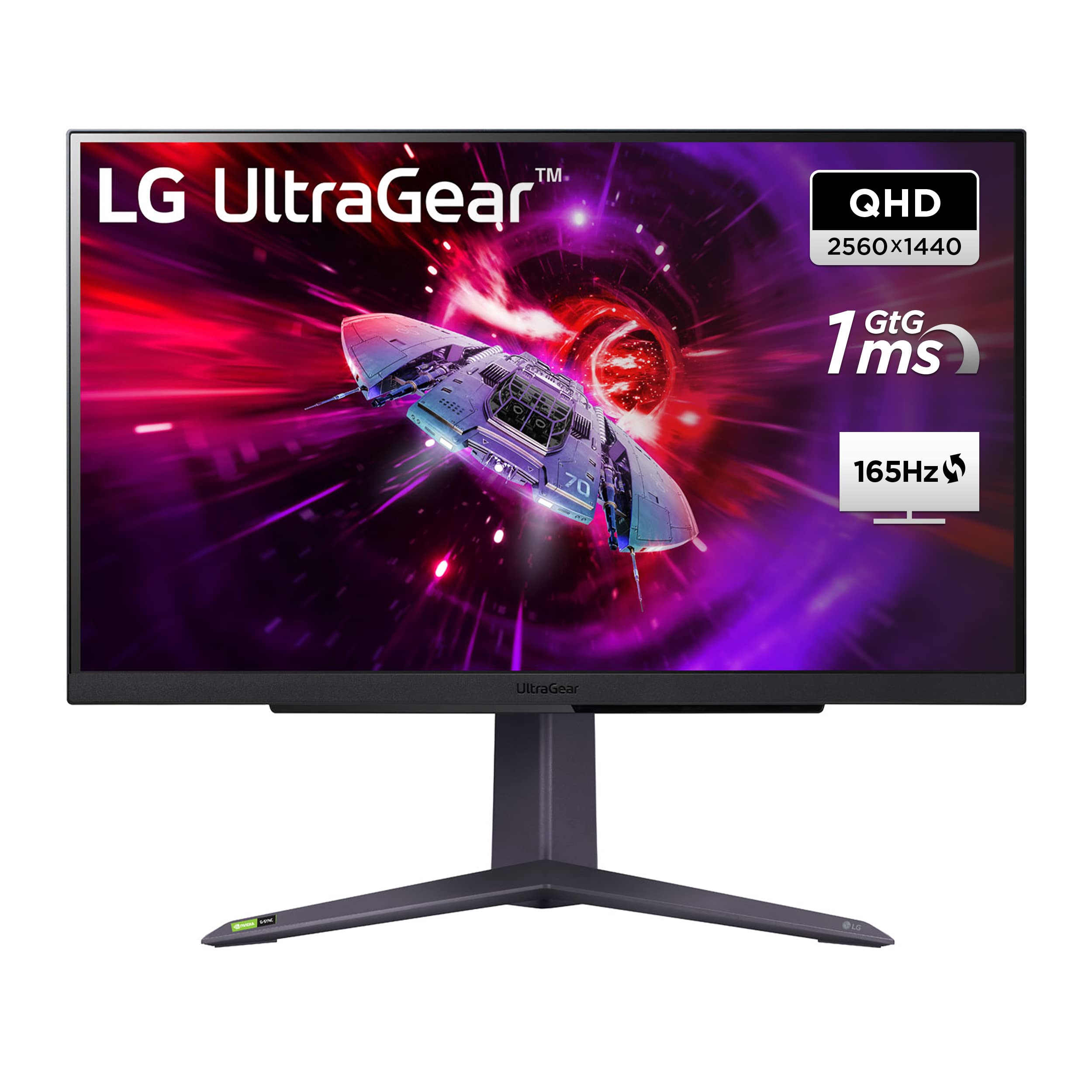 🎮 LG Electronics 27GS75QX-B.AEU UltraGear™ QHD Gaming IPS-Monitor 27" (68,4 cm) - Schwarz Angebot bei HelloDeals