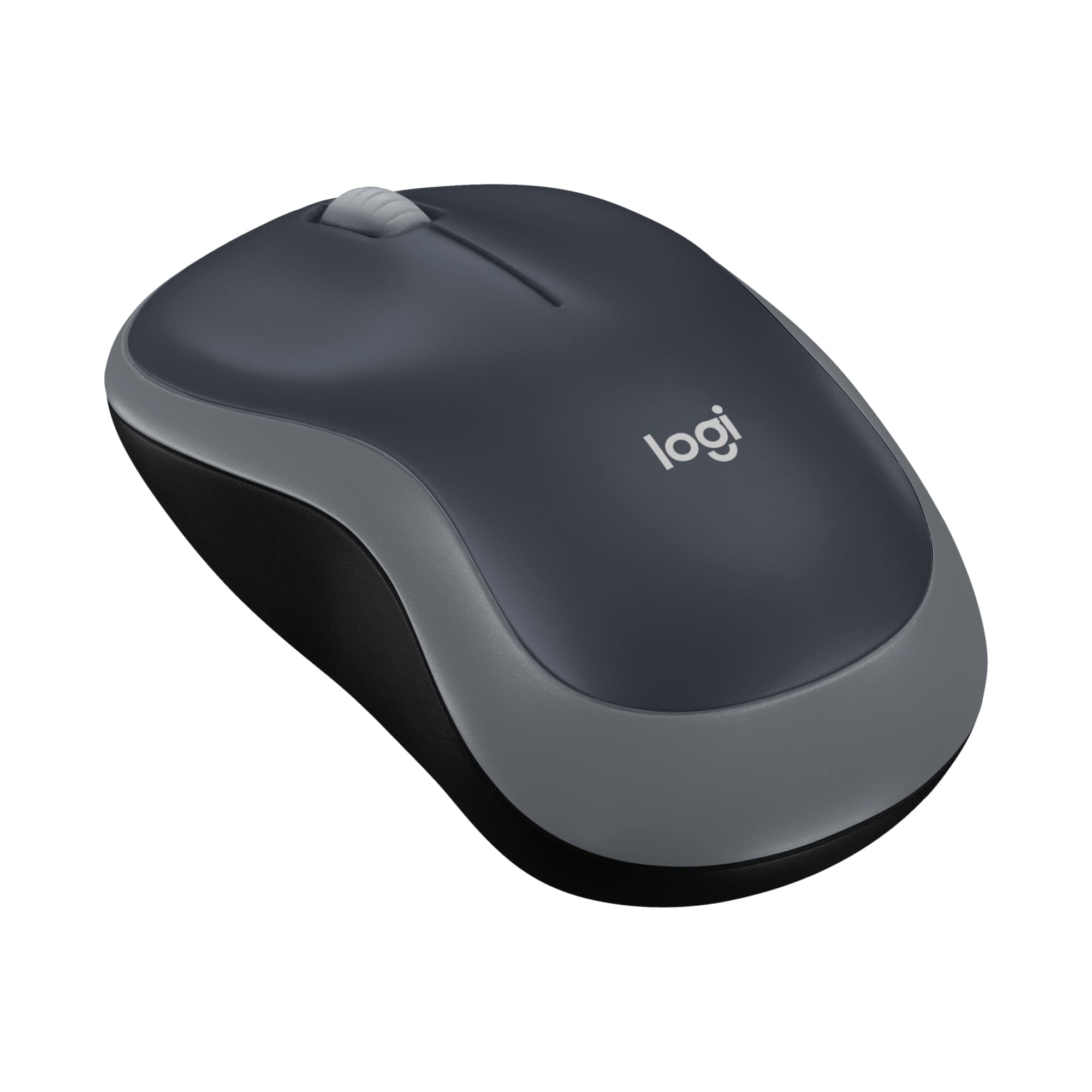 Logitech M185 Kabellose Maus, 2,4 GHz mit USB-Nano-Empfänger - Grau 🖱️ Angebot bei HelloDeals