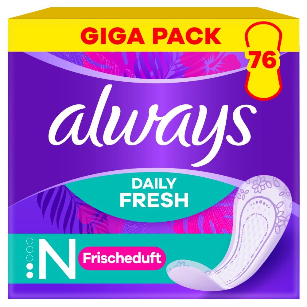 🌸🌿 Angebot: Always Dailies Slipeinlagen Damen Fresh & Protect Normal (76 Binden) Giga Pack 🌸🌿 Angebot bei HelloDeals