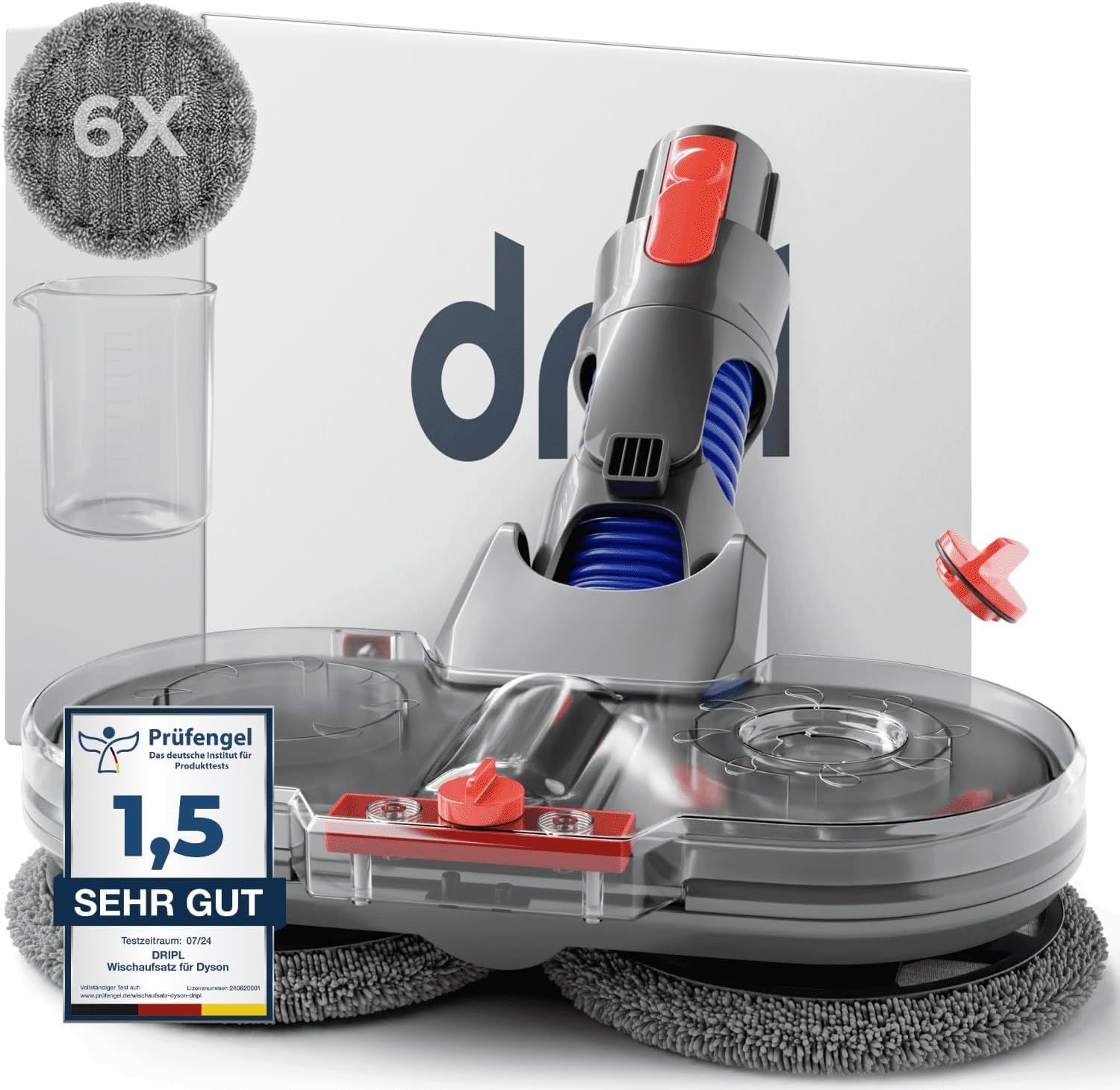 🌟 Angebot: Dripl Wischaufsatz für Dyson V7/V8/V10/V11/V15/Gen5 Staubsauger 🌟 Angebot bei HelloDeals