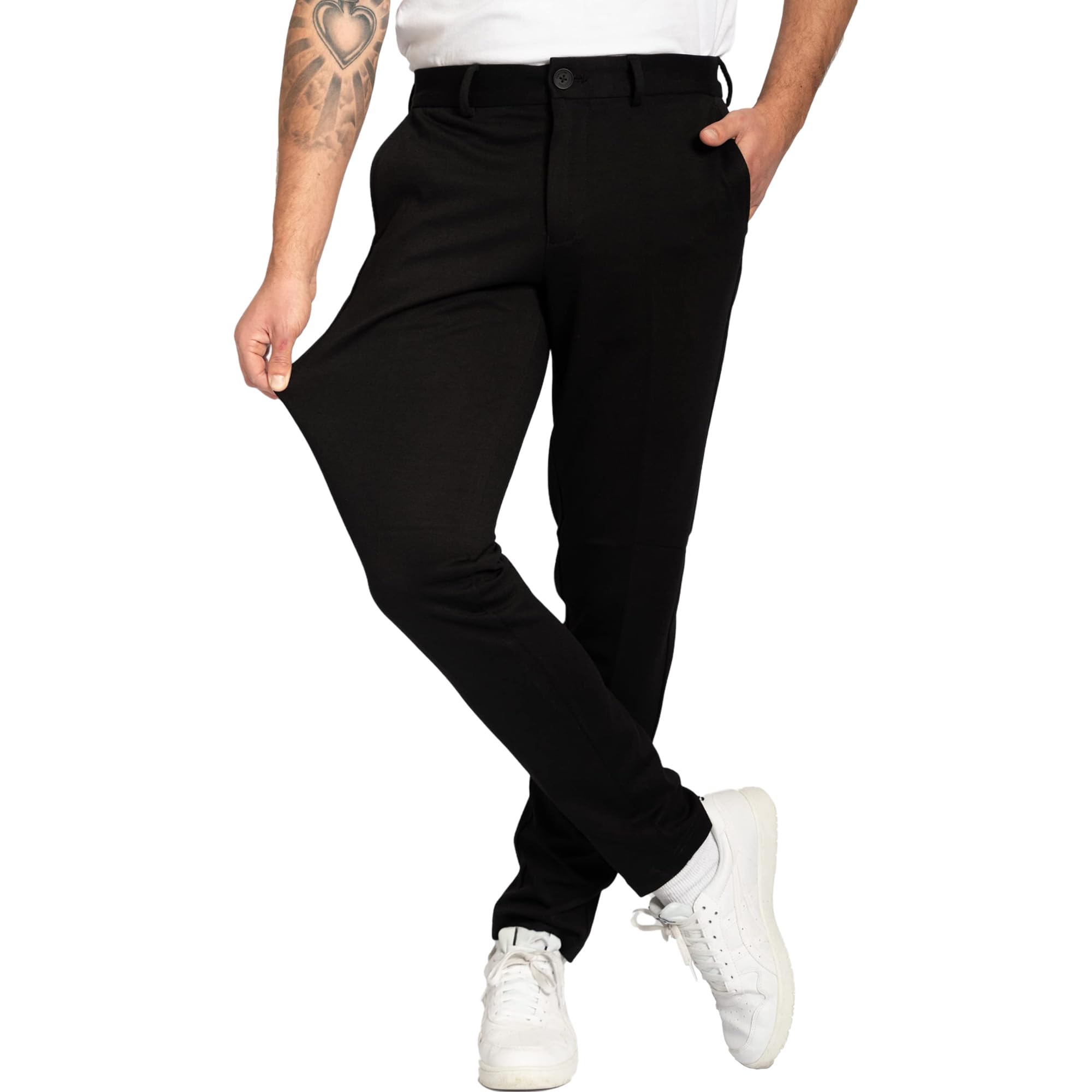 Performance Herren Hosen - Stilvolle Slim Fit Stretch Hosen für Männer ⭐️👖 Angebot bei HelloDeals