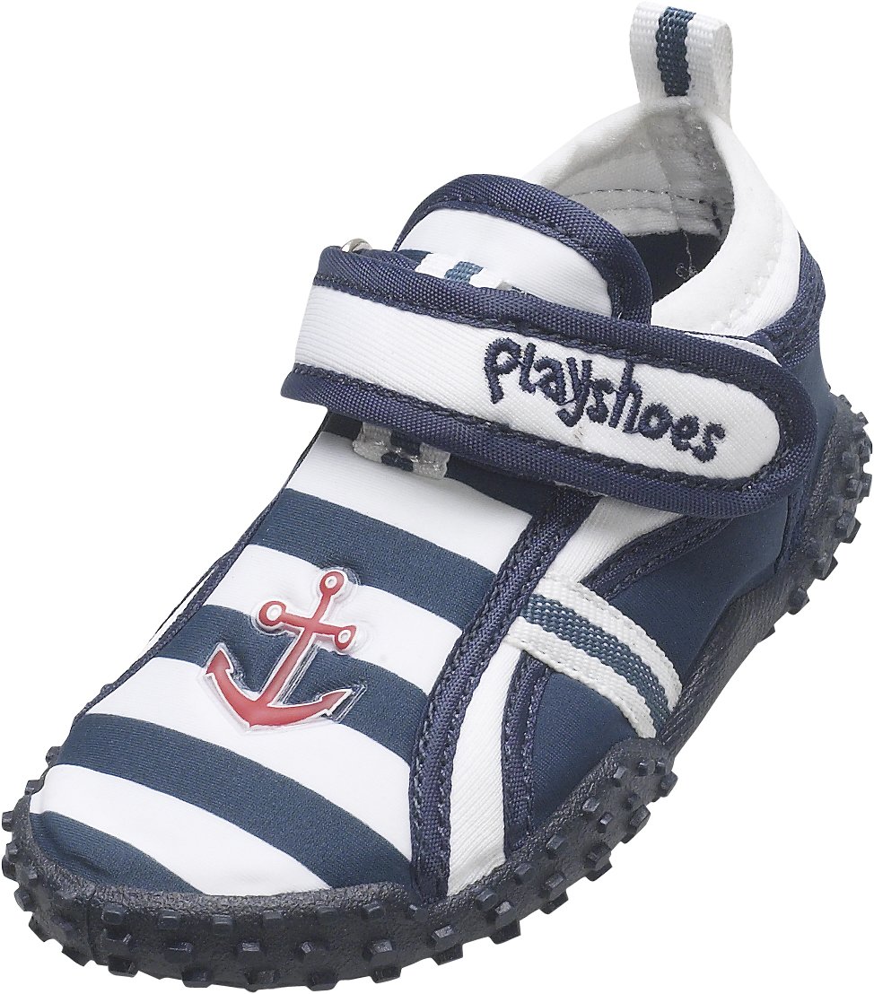 🌊👟 Playshoes Unisex Kinder Aquaschuhe Wassersportschuh 22/23 EU Maritim - Sonderangebot! Angebot bei HelloDeals