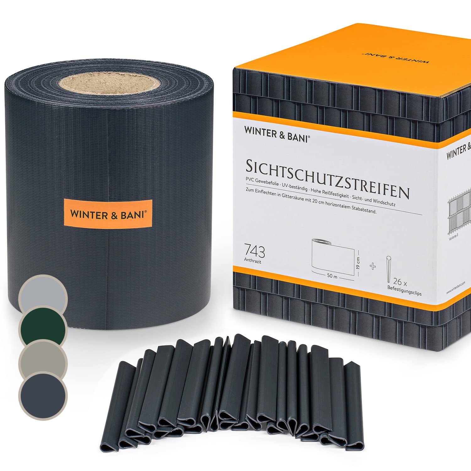 🌿🛡️ Winter & Bani Sichtschutz Garten | Zaun Sichtschutzstreifen Angebot! 🌿🛡️ Angebot bei HelloDeals